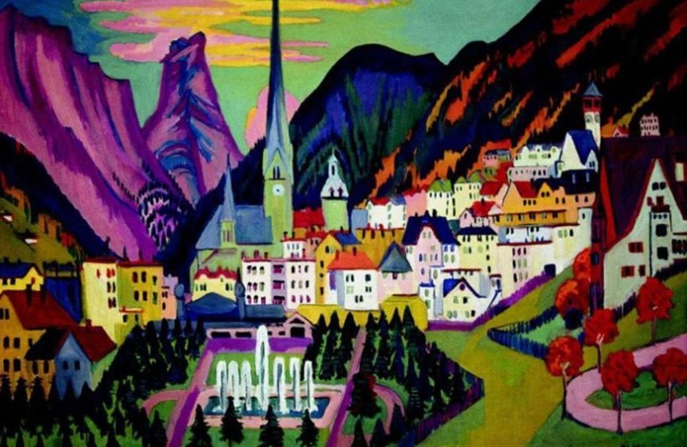 Kirchner Bildausschnitt Museum Kunst