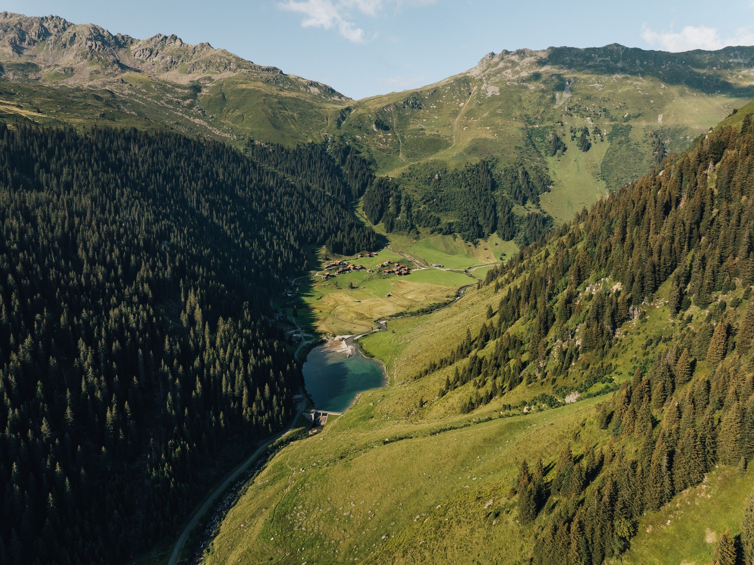 Schlappinersee im Sommer