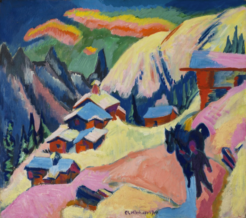 Gemälde von Ernst Ludwig Kirchner, Stafealp