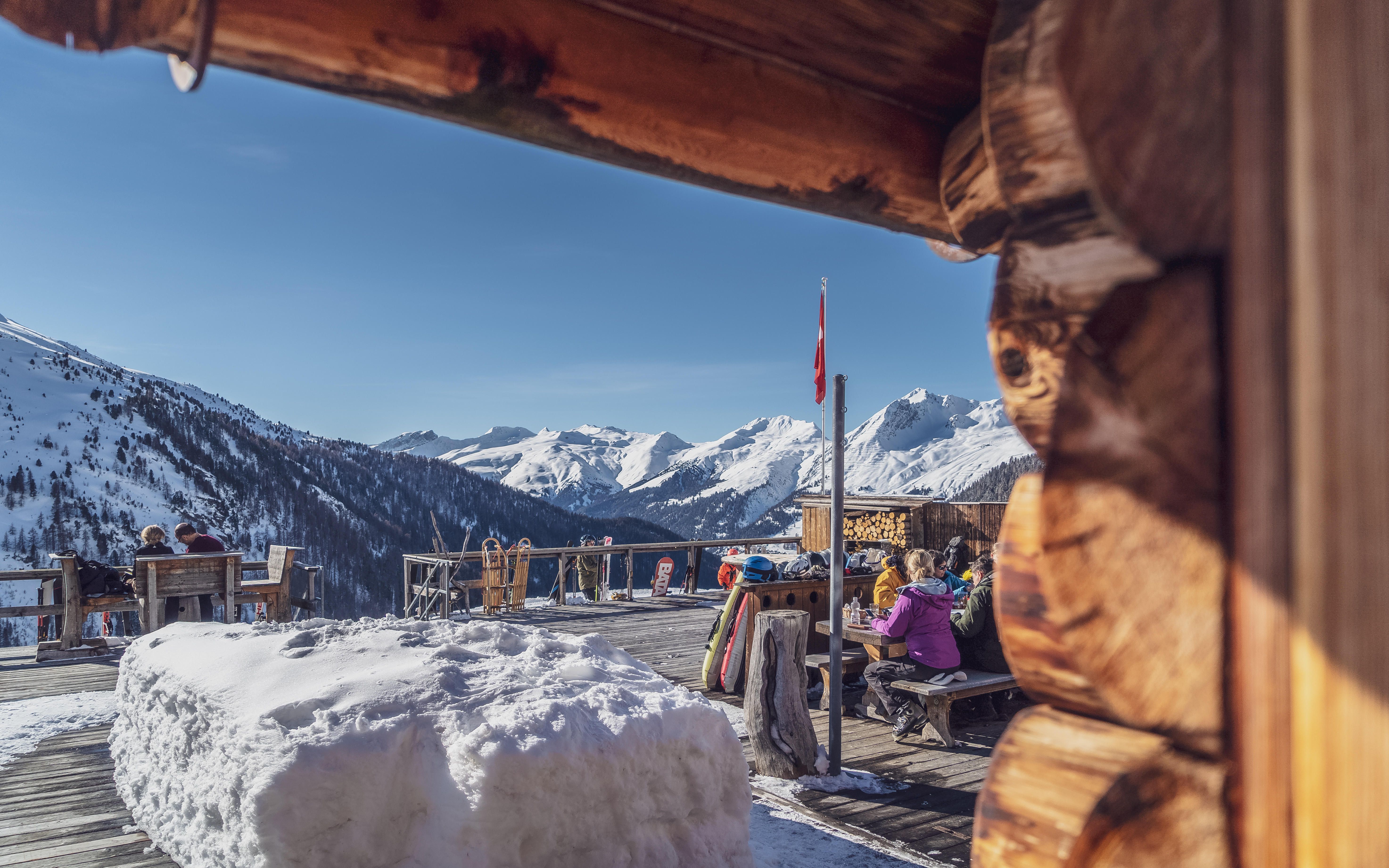 Pischa Mäderbeiz im Winter