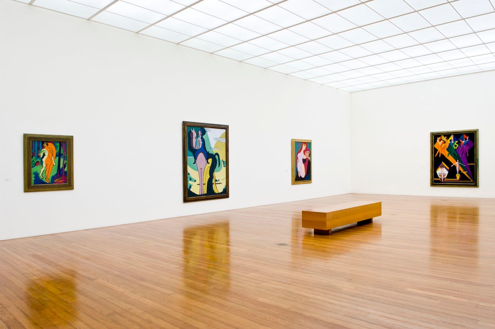 Kirchner Museum Saal