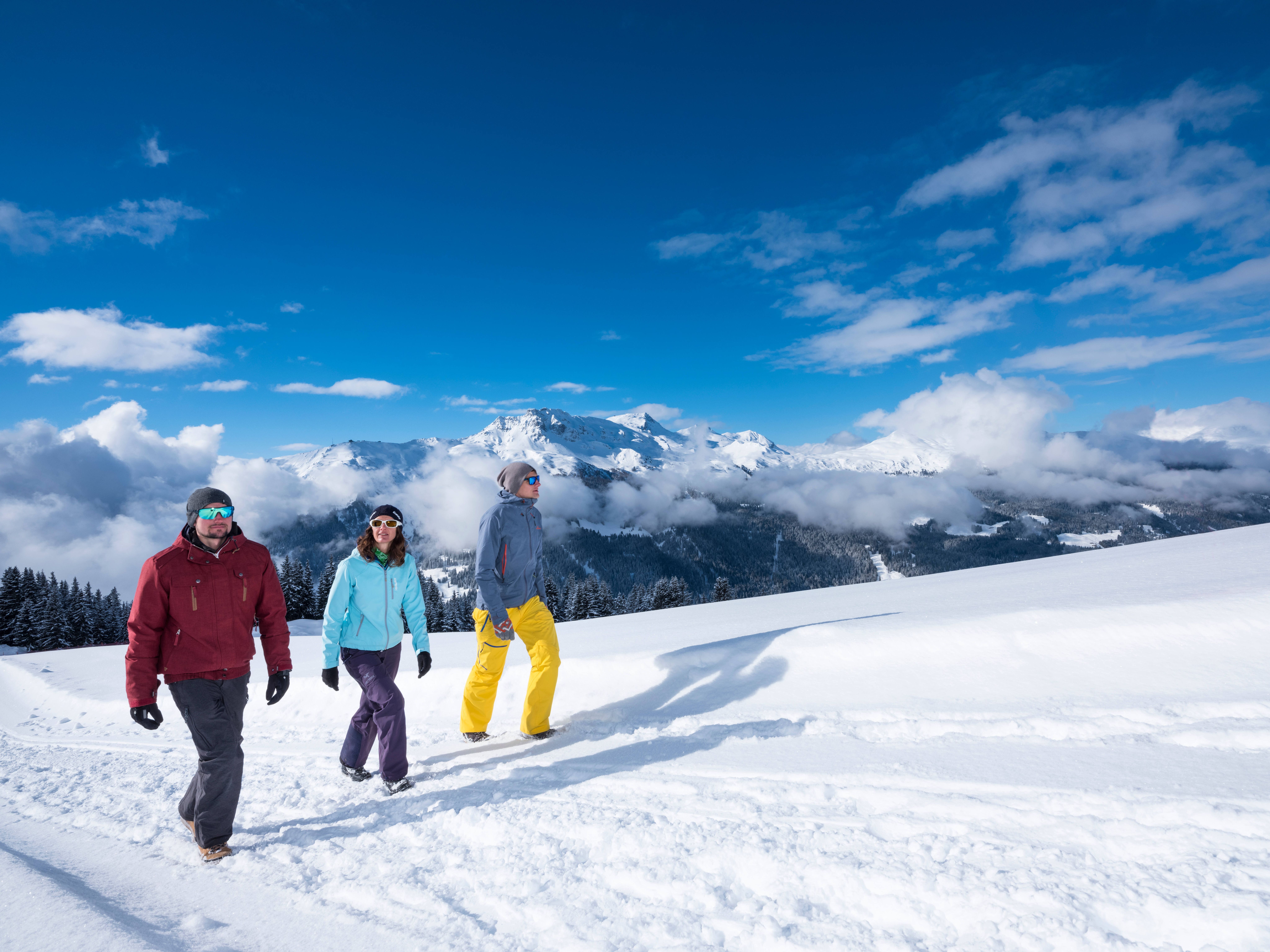 Winterwandern Madrisa