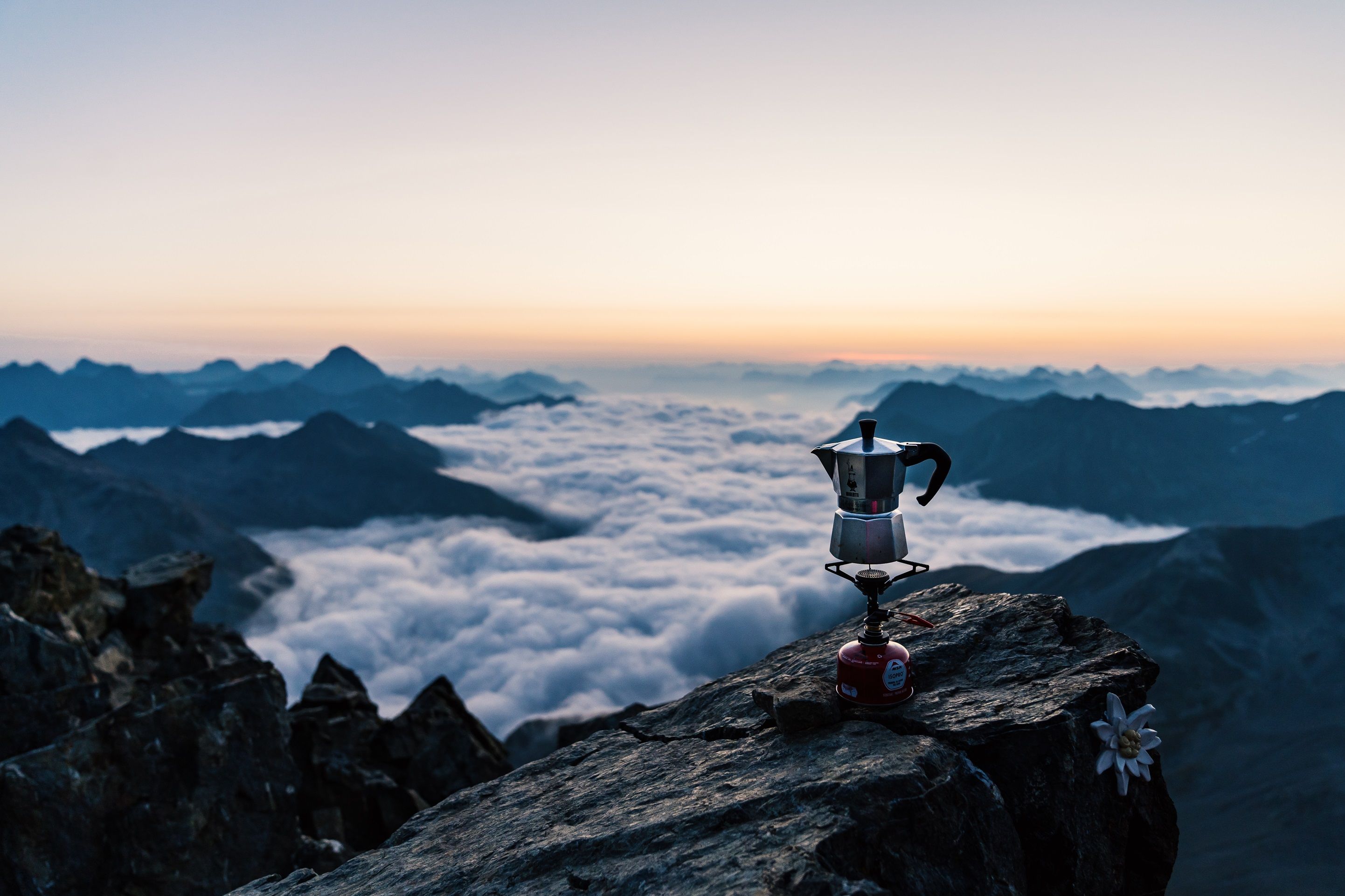 Sonnenaufgang Flüela Schwarzhorn