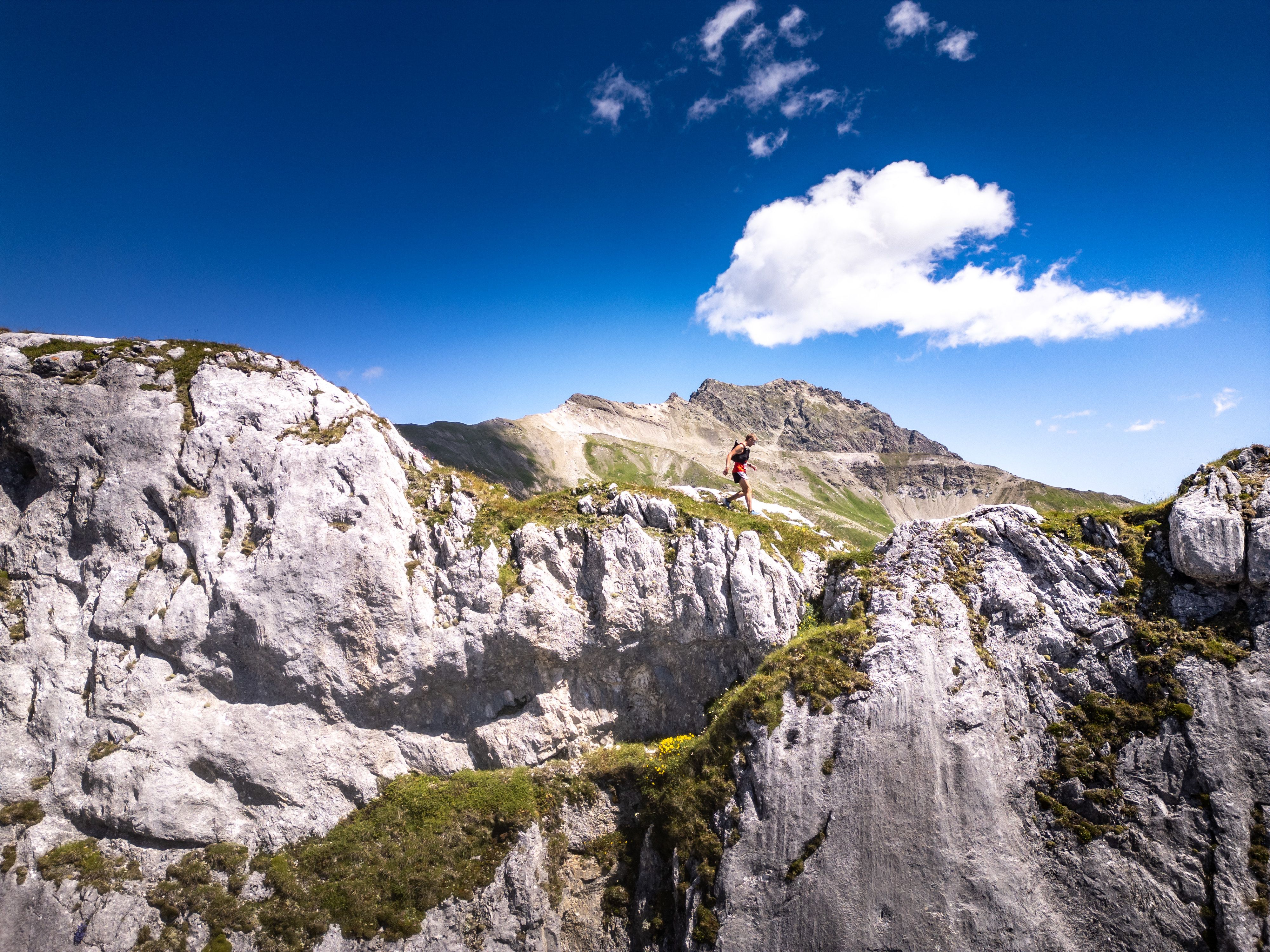 Trailrunning in Davos Klosters, Madrisa Trail, Klosters