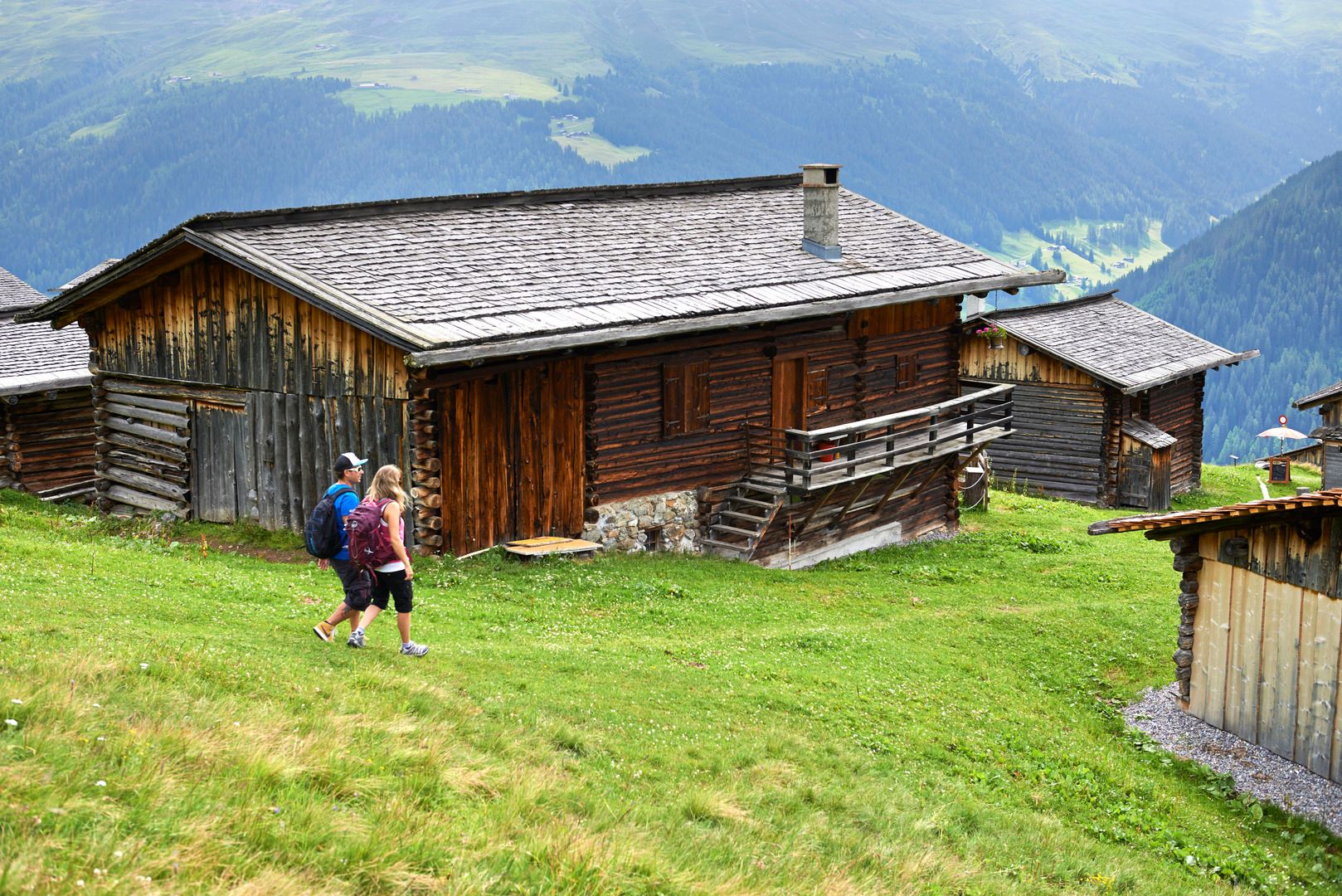 Wandern Stafelalp Walsersiedlung Davos Frauenkirch
