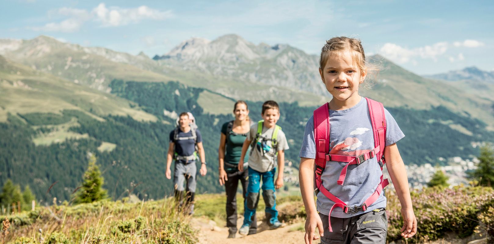 Wandern mit der ganzen Familie in Davos Klosters