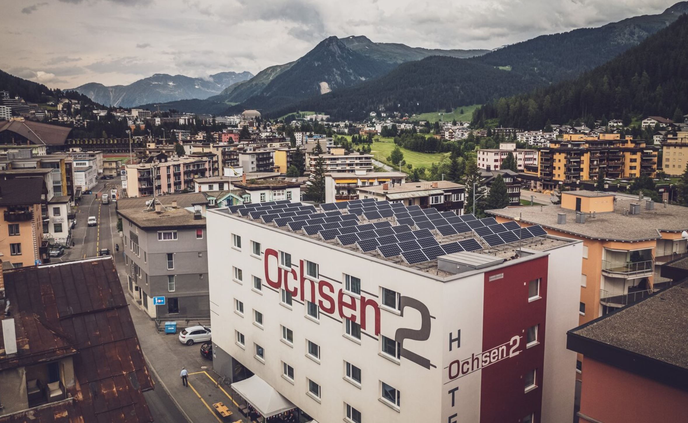 PV System Hotel Ochsen Davos