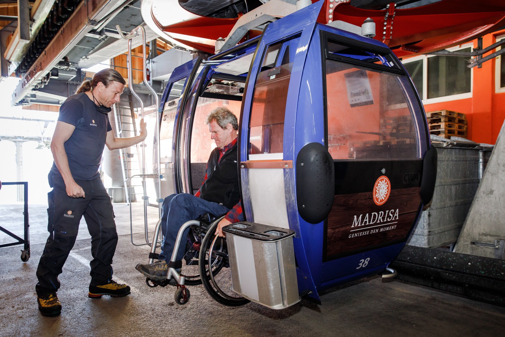 Barrierefreie Ferien Rollstuhl access unlimited Bergbahnen