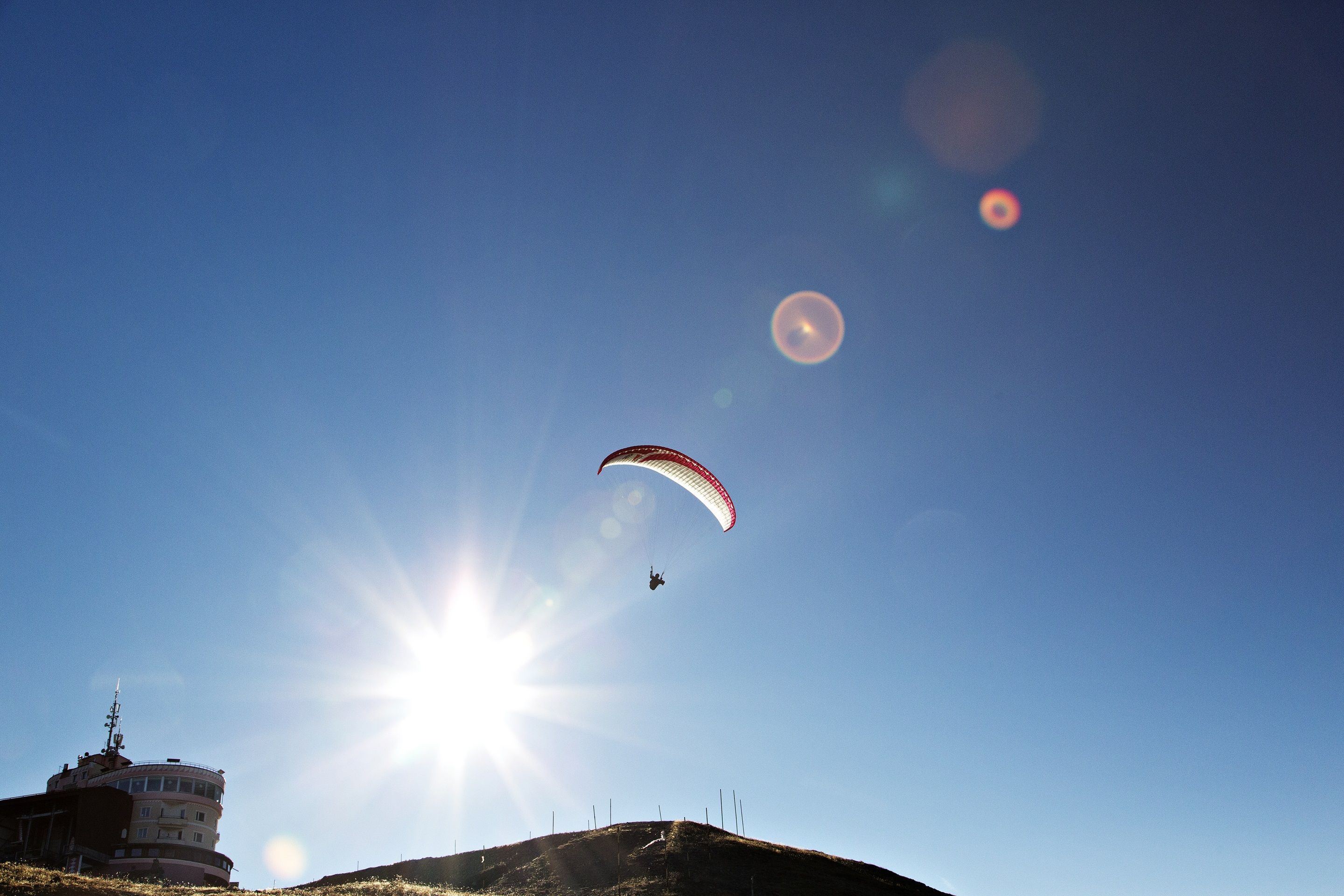 Gleitschirmfliegen ab Jakobshorn Bergstation