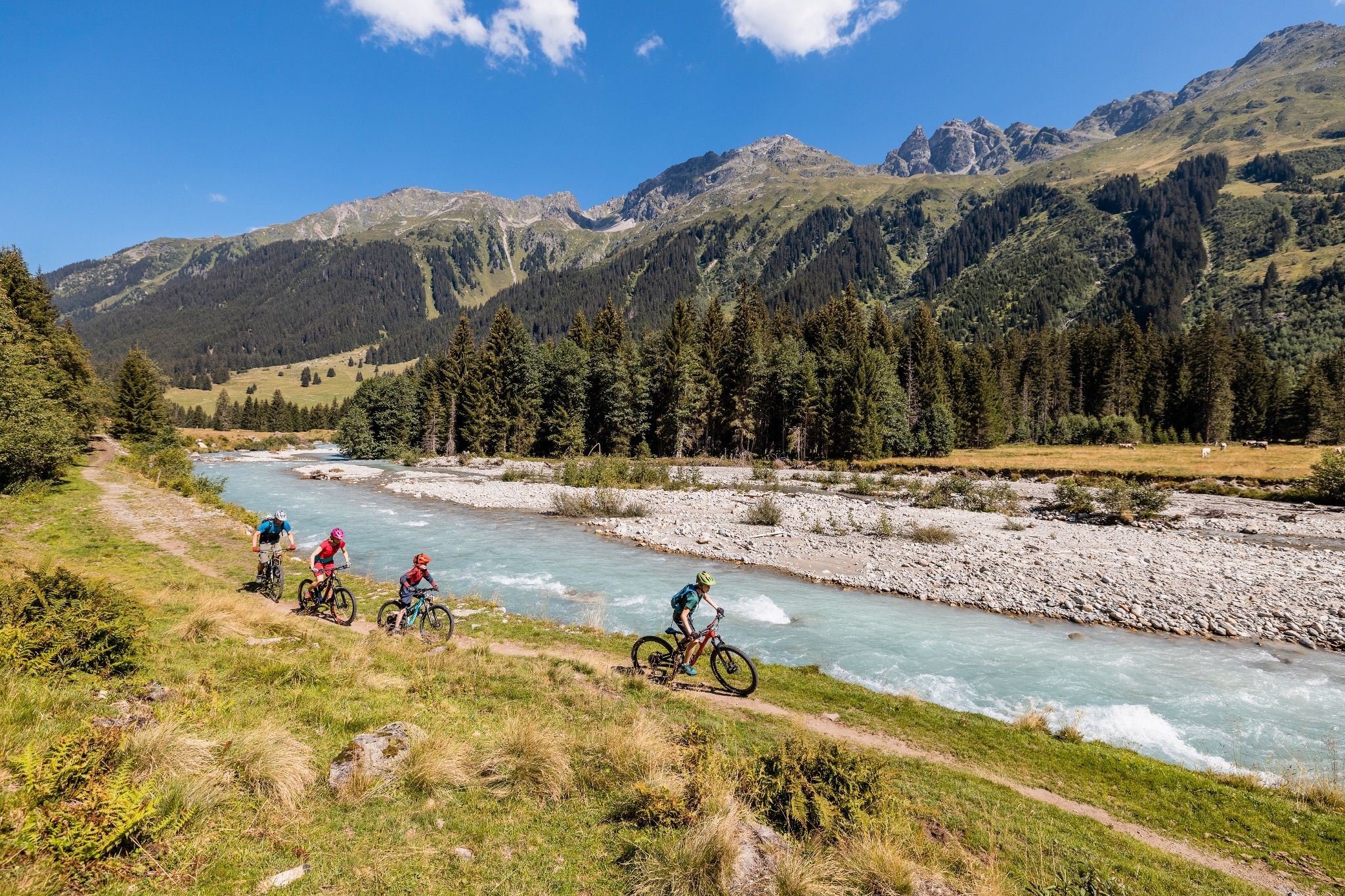 Family-Trail in Klosters