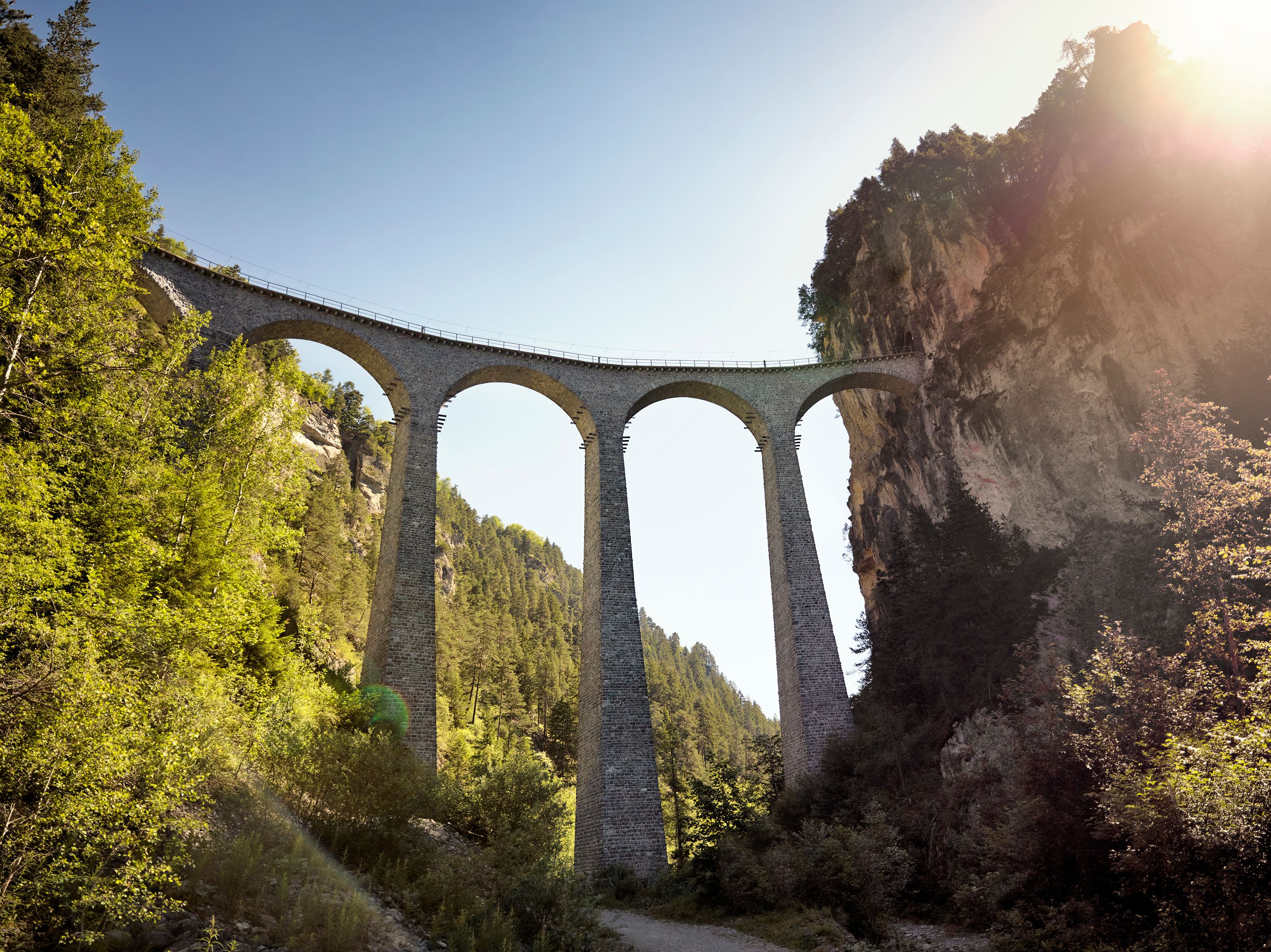 Alpine Circle Landwasser Viadukt