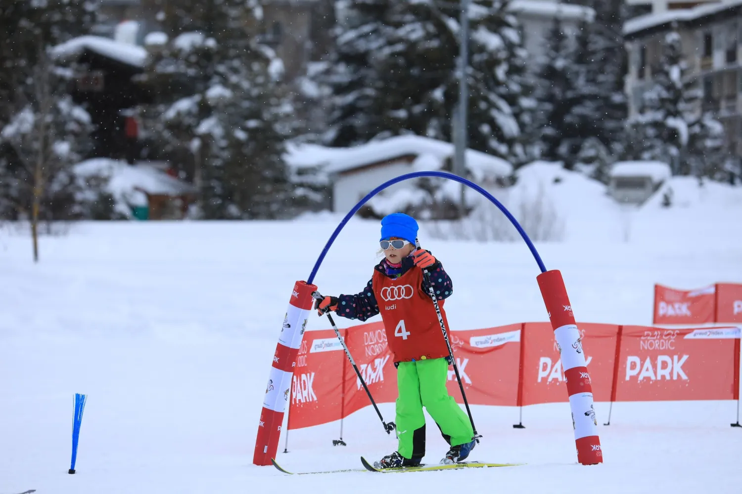 Langlaufen lernen im Nordic Park in Davos