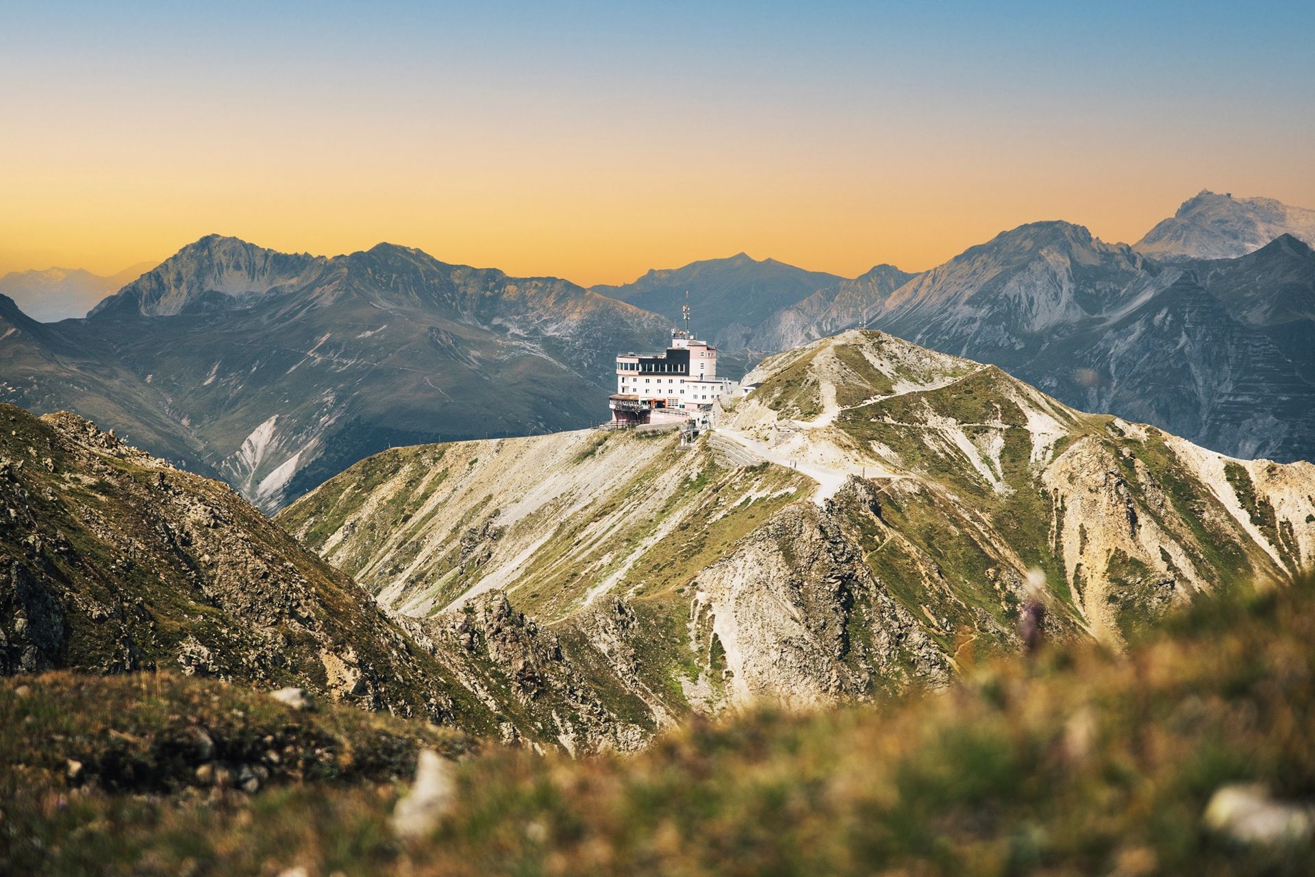 Jokobshorn Bergwelt in Davos