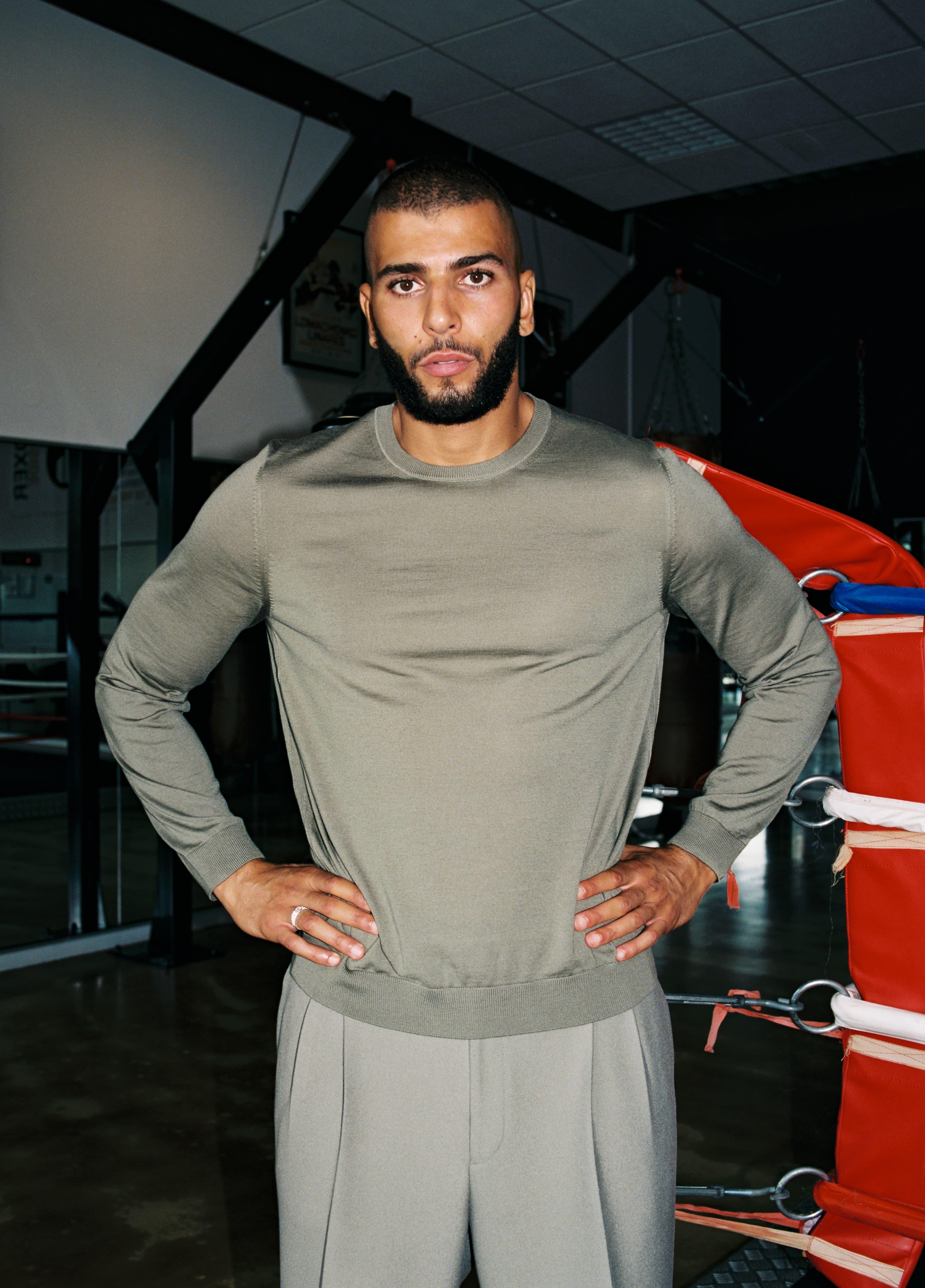 younes bendjima hugo boss paris boxing