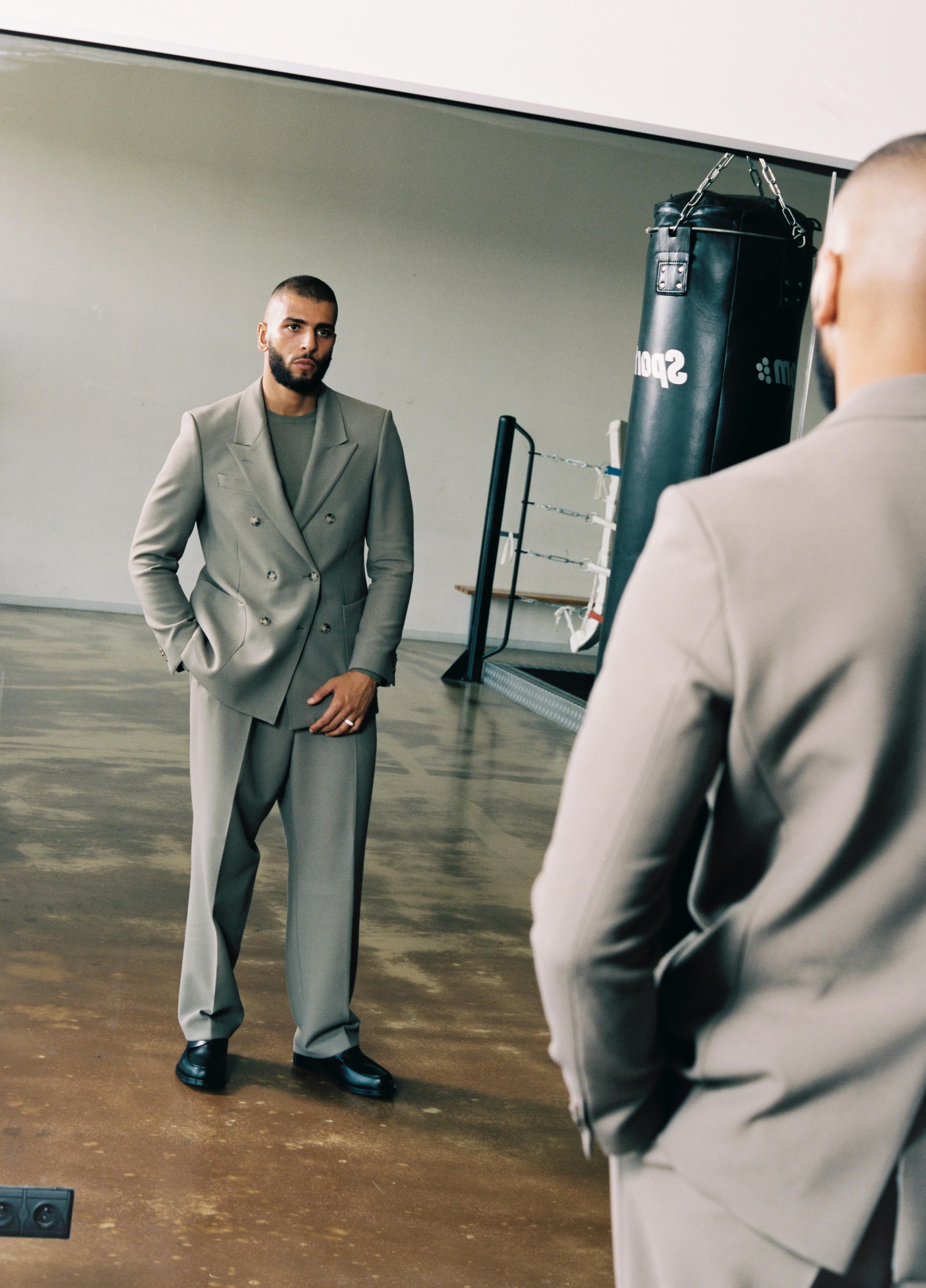 younes bendjima hugo boss paris boxing