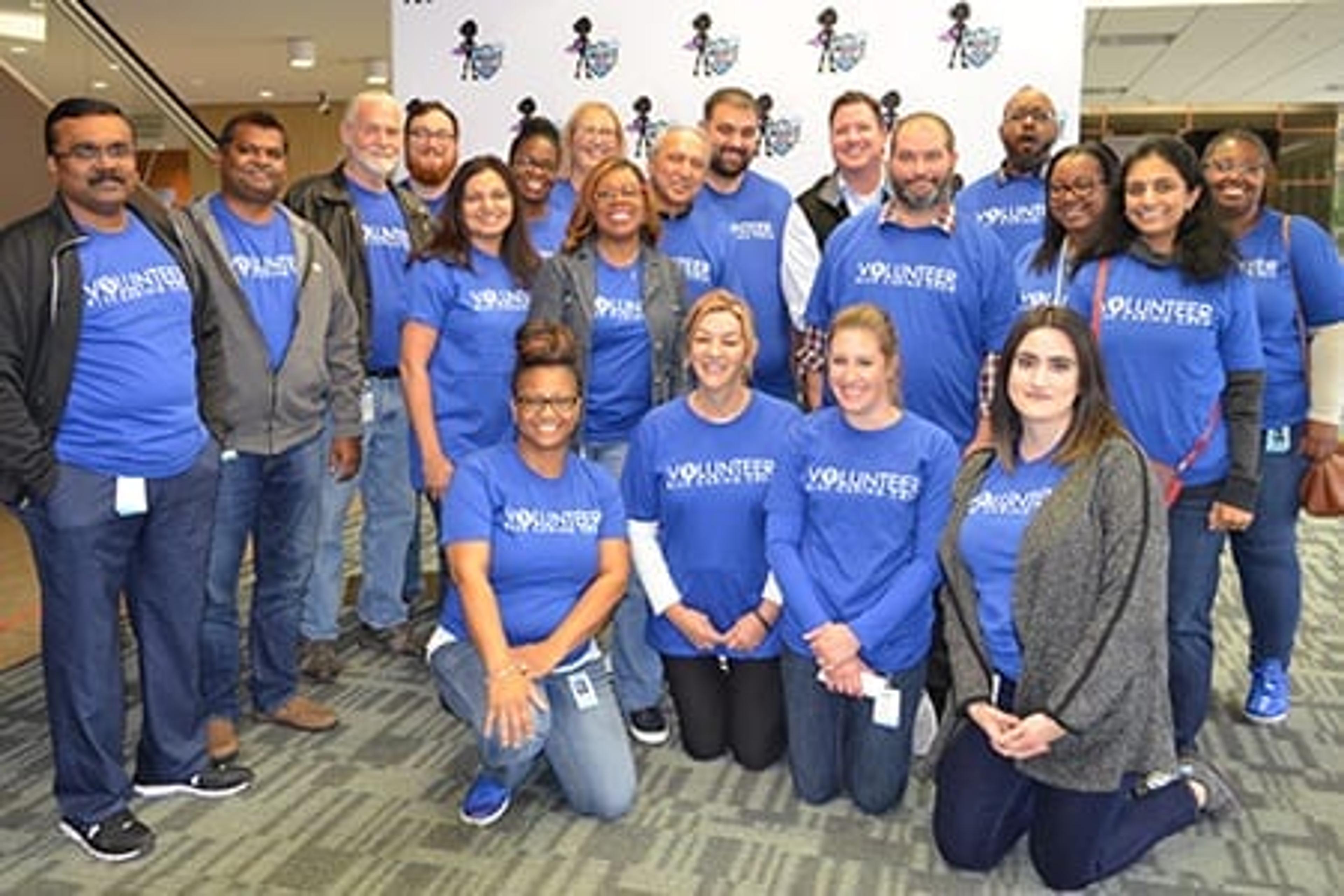 BCBSM Employee volunteers