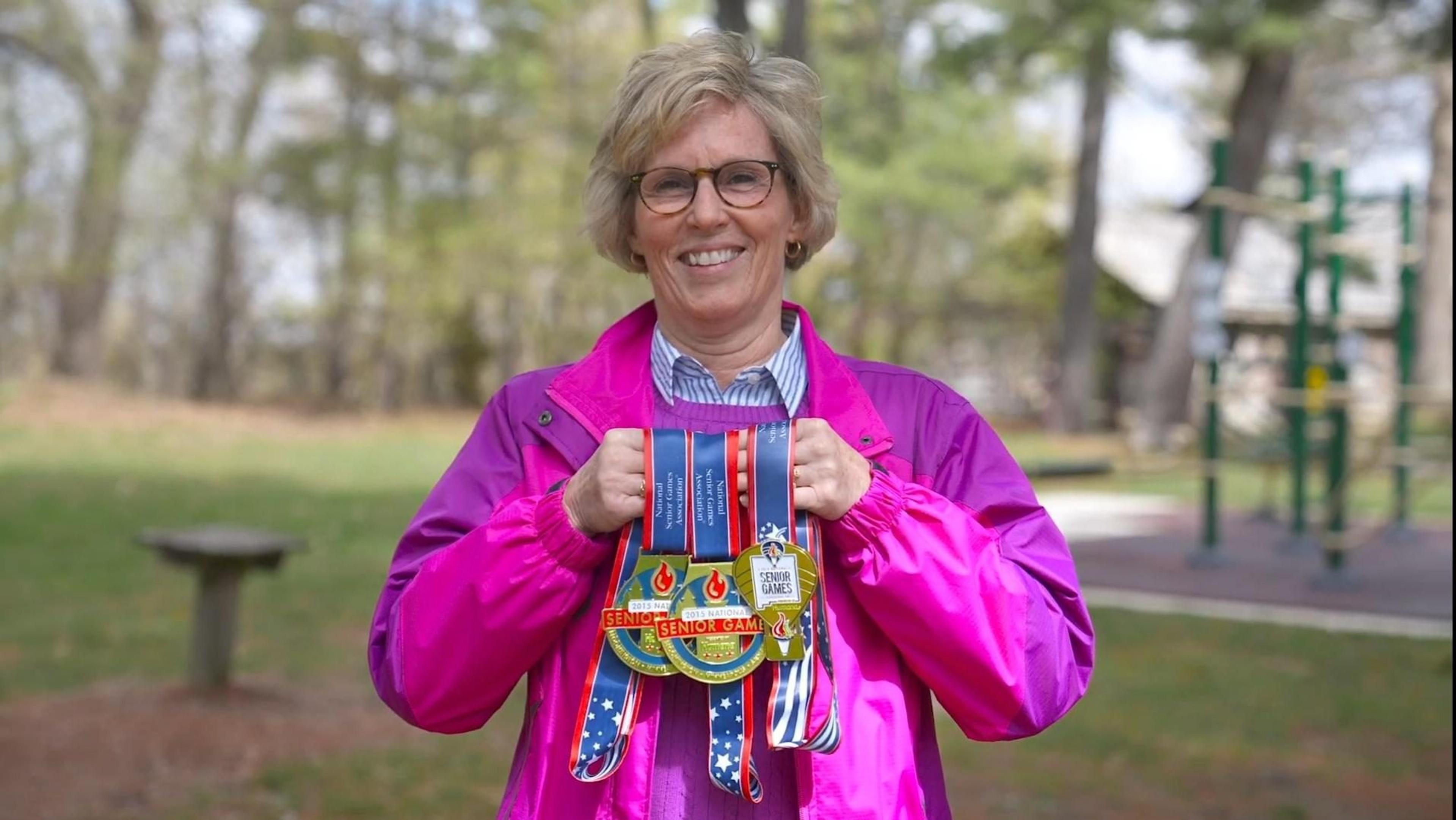 Rochester Hills resident Lisa Hypnar quit smoking and incorporated competitive swimming and weight training into her fitness regimen as a senior, unlocking a whole new level of physical health in the process.