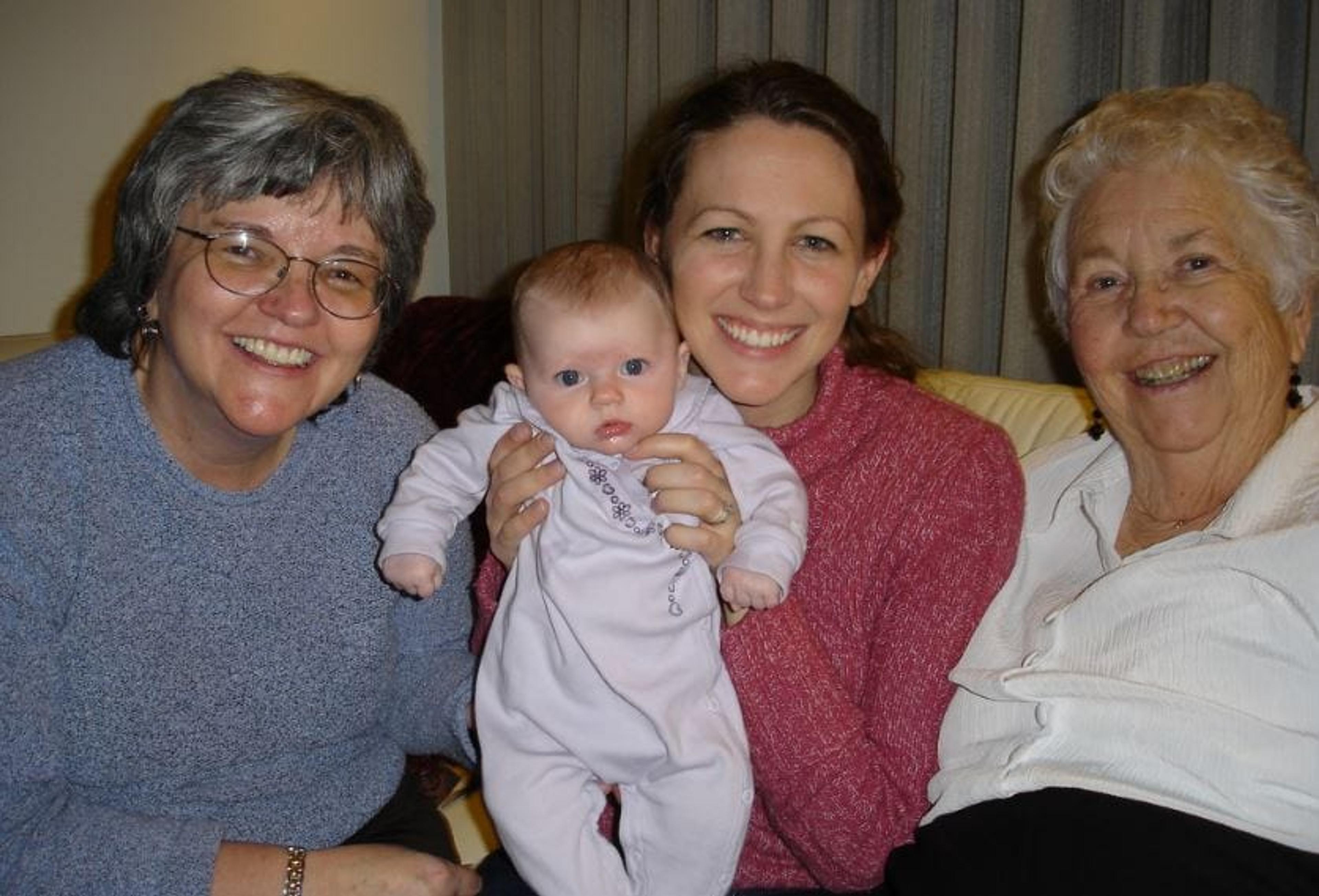 4 generations of women