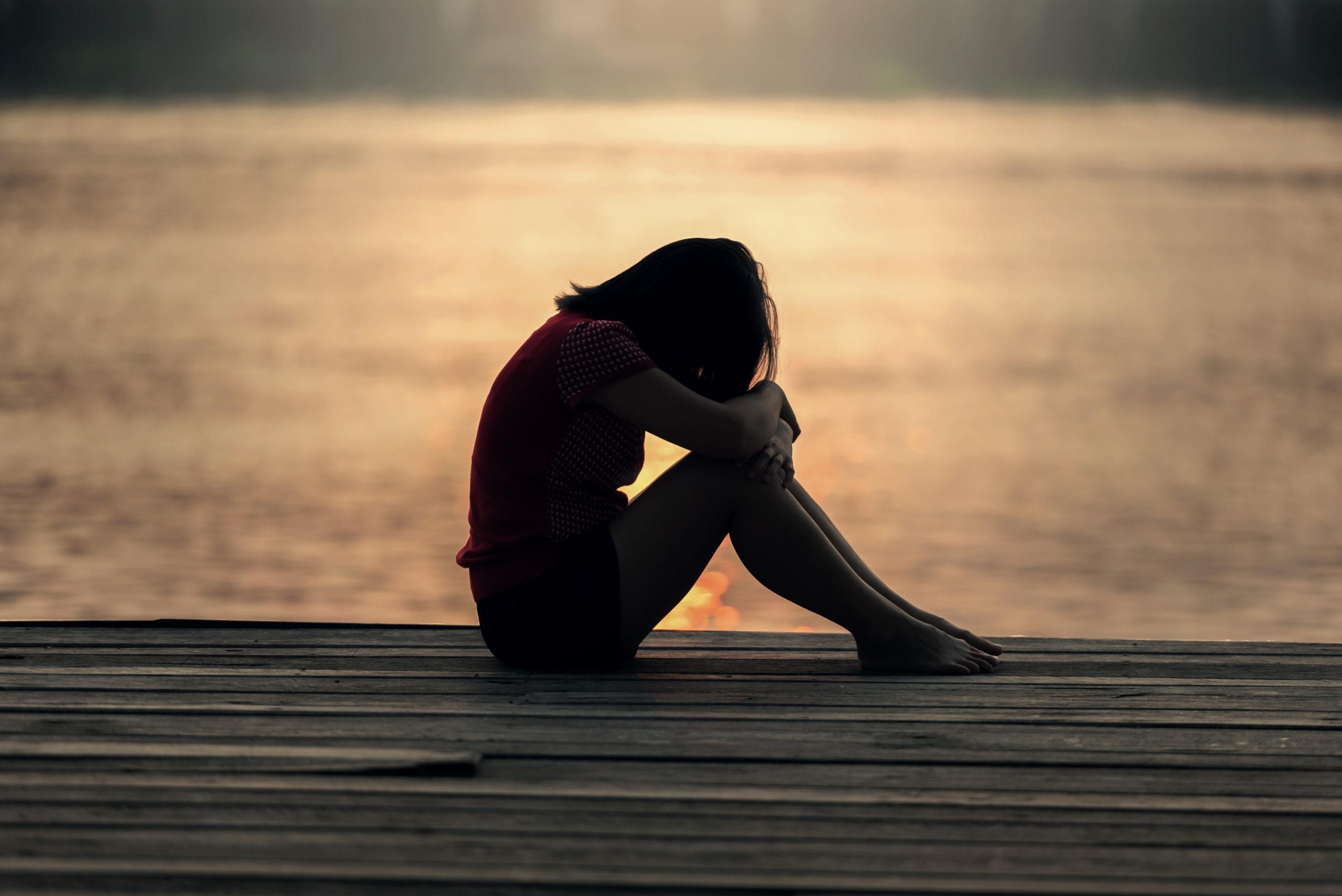 lonely woman