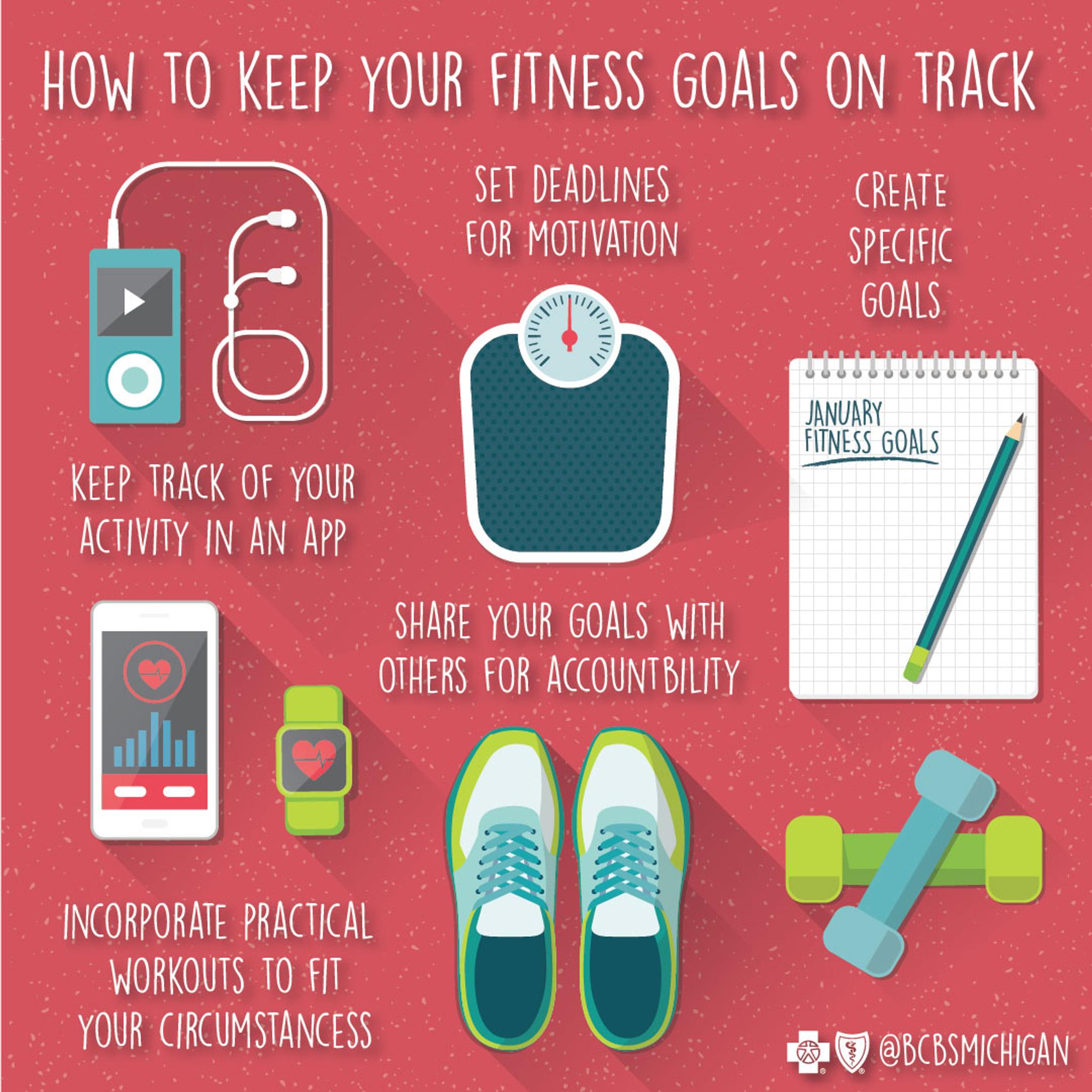 How To Keep Your Fitness Goals On Track