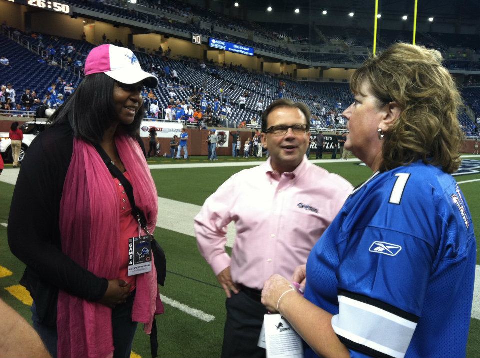 Detroit Lions on X: We're going pink to support Breast Cancer Awareness  Month – show your support with gear available at    / X