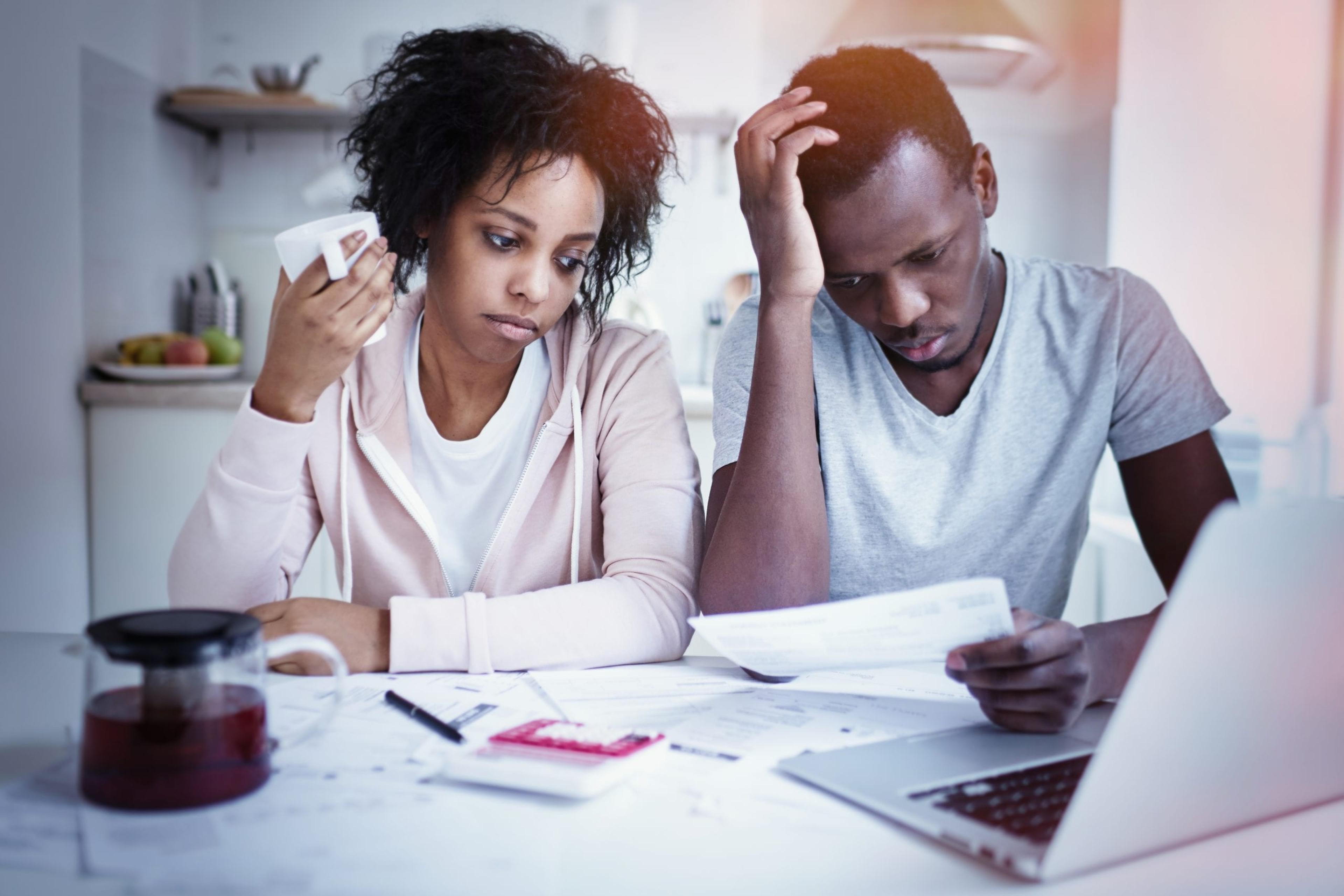 Couple stressed over their bills