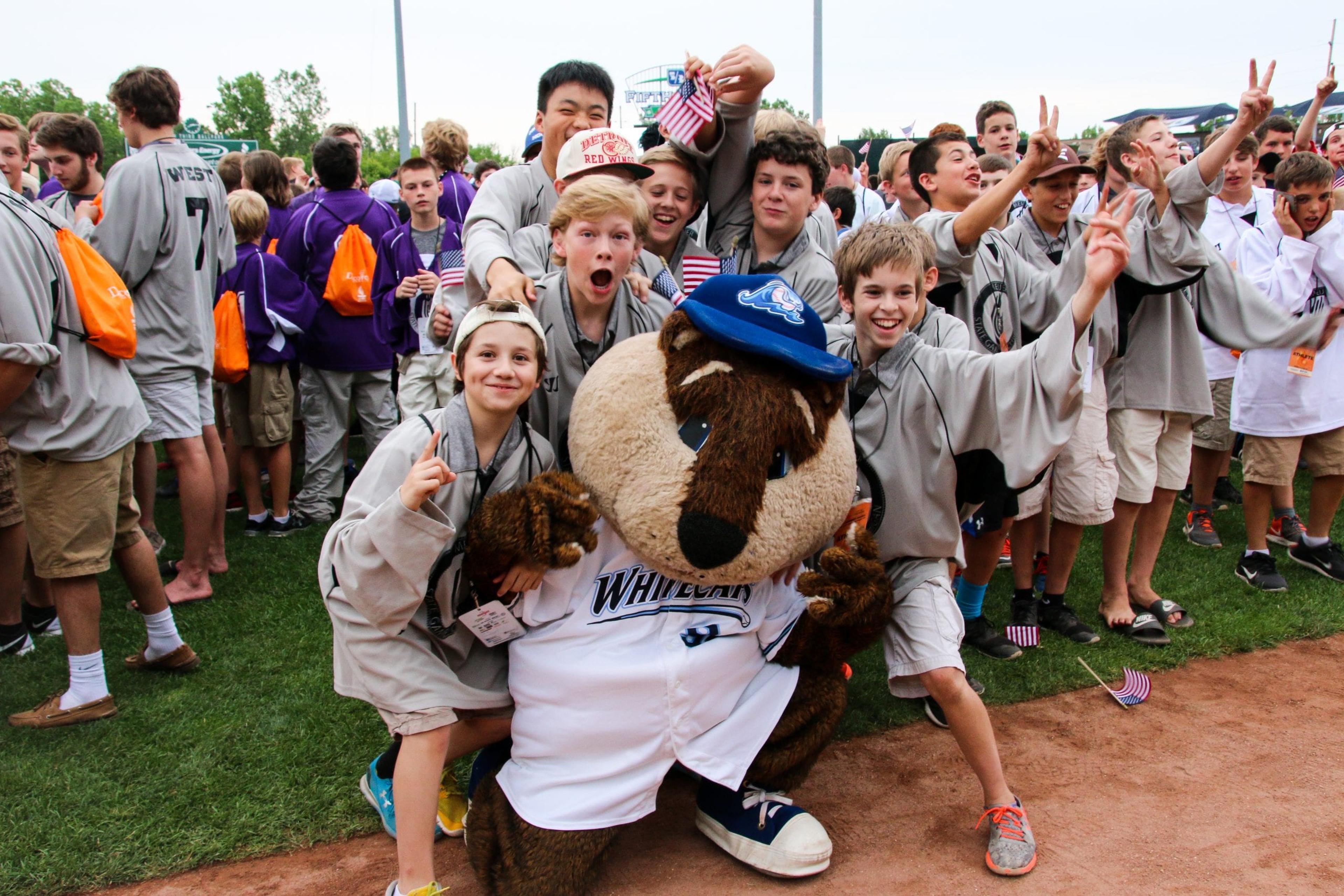 Opening ceremony at the Whitecaps