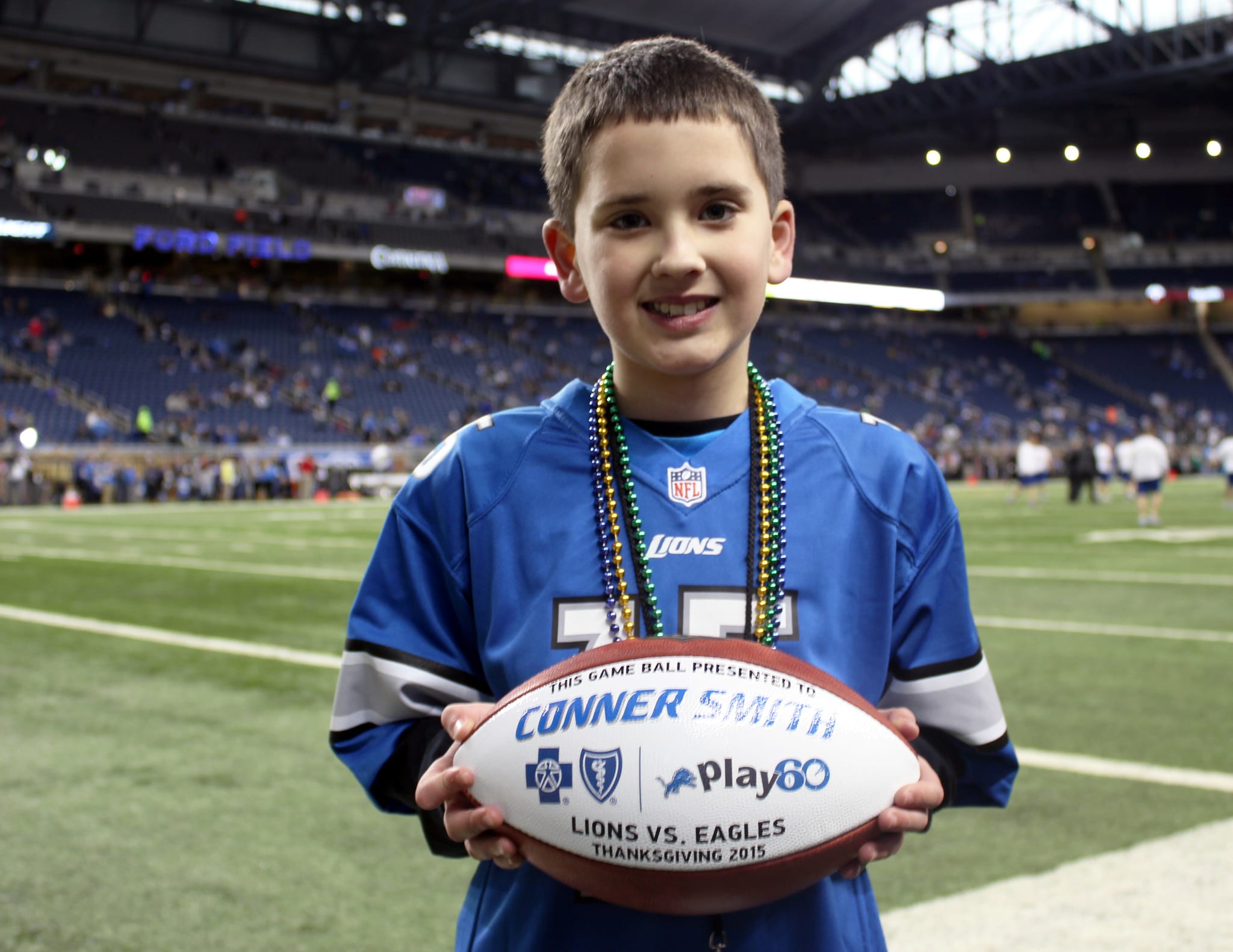 MIKidsCan Initiative Takes Lions Thanksgiving Day Game by Storm