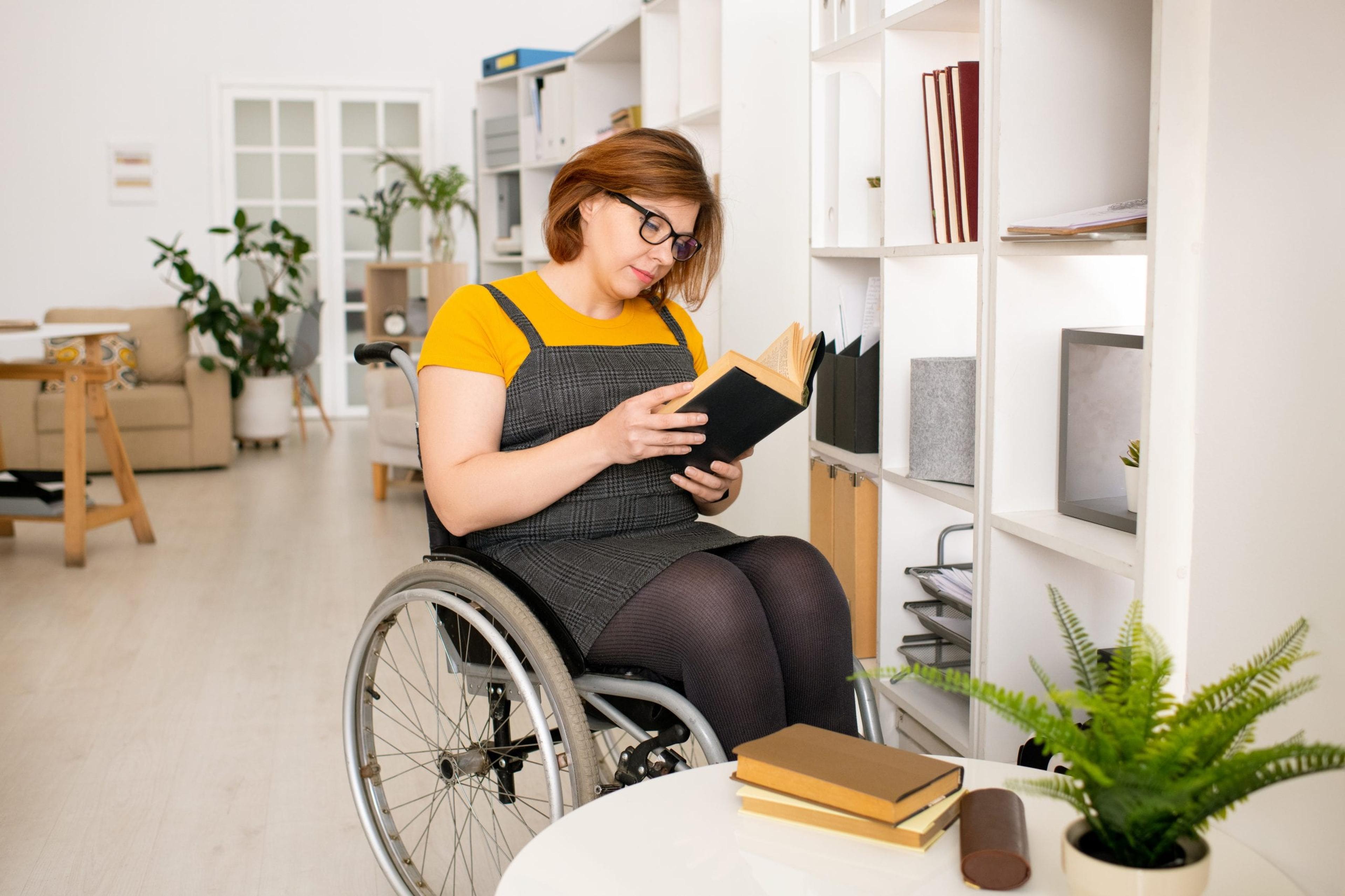 Woman working from home