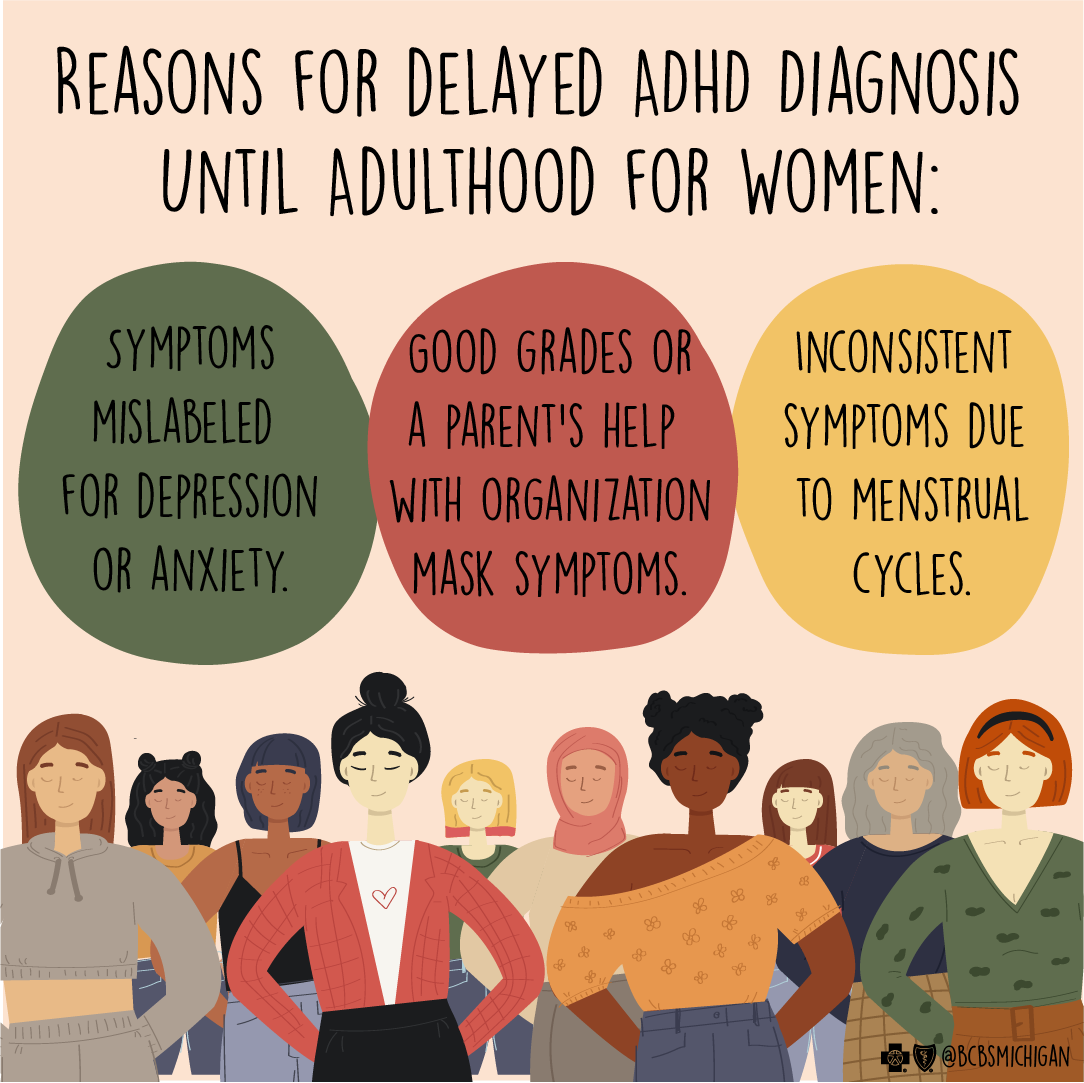 Diagnosis Of ADHD Often Delayed Until Adulthood For Women