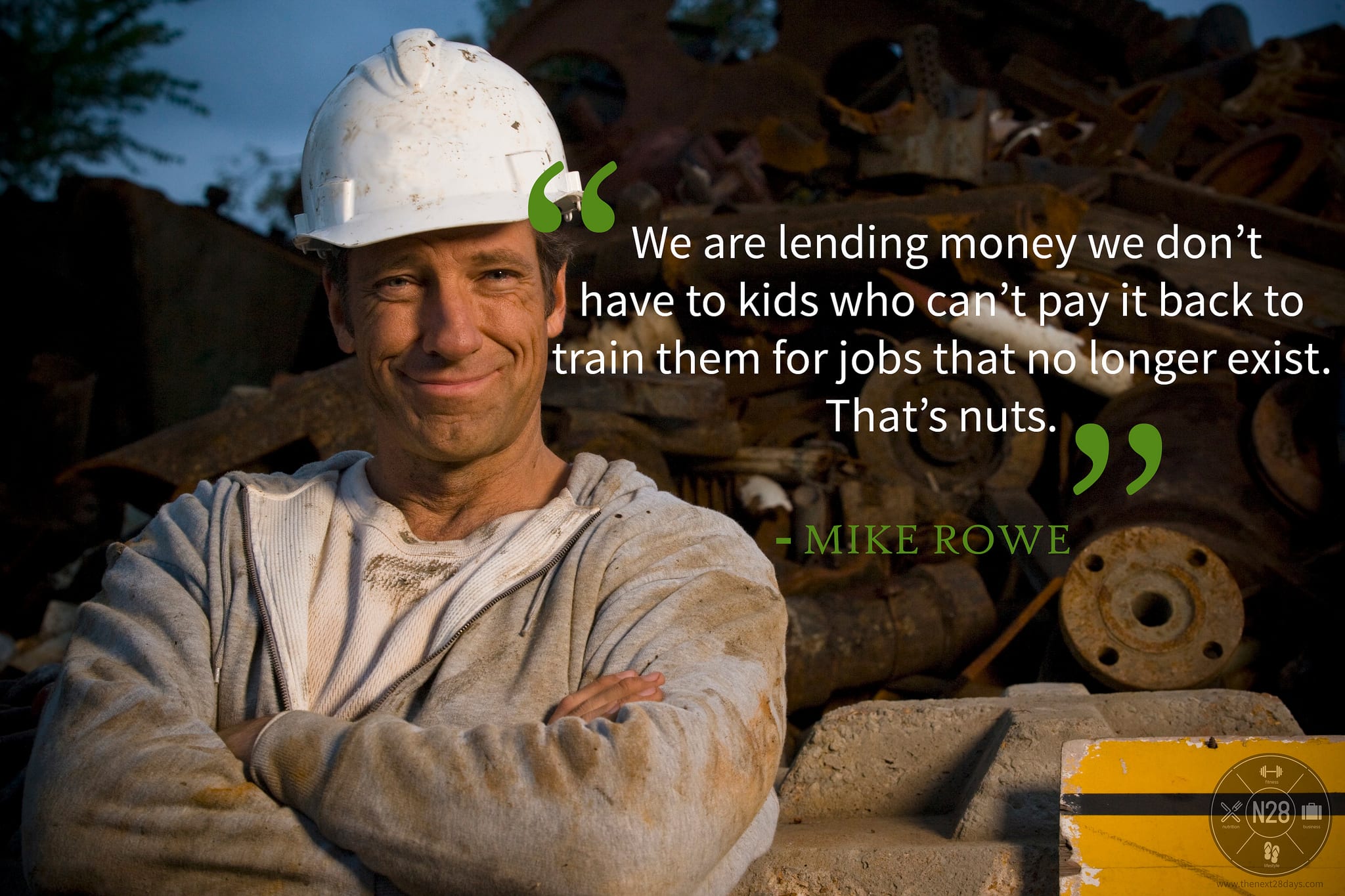 Mike Rowe Encourages Michigan Kids to Consider Careers in the