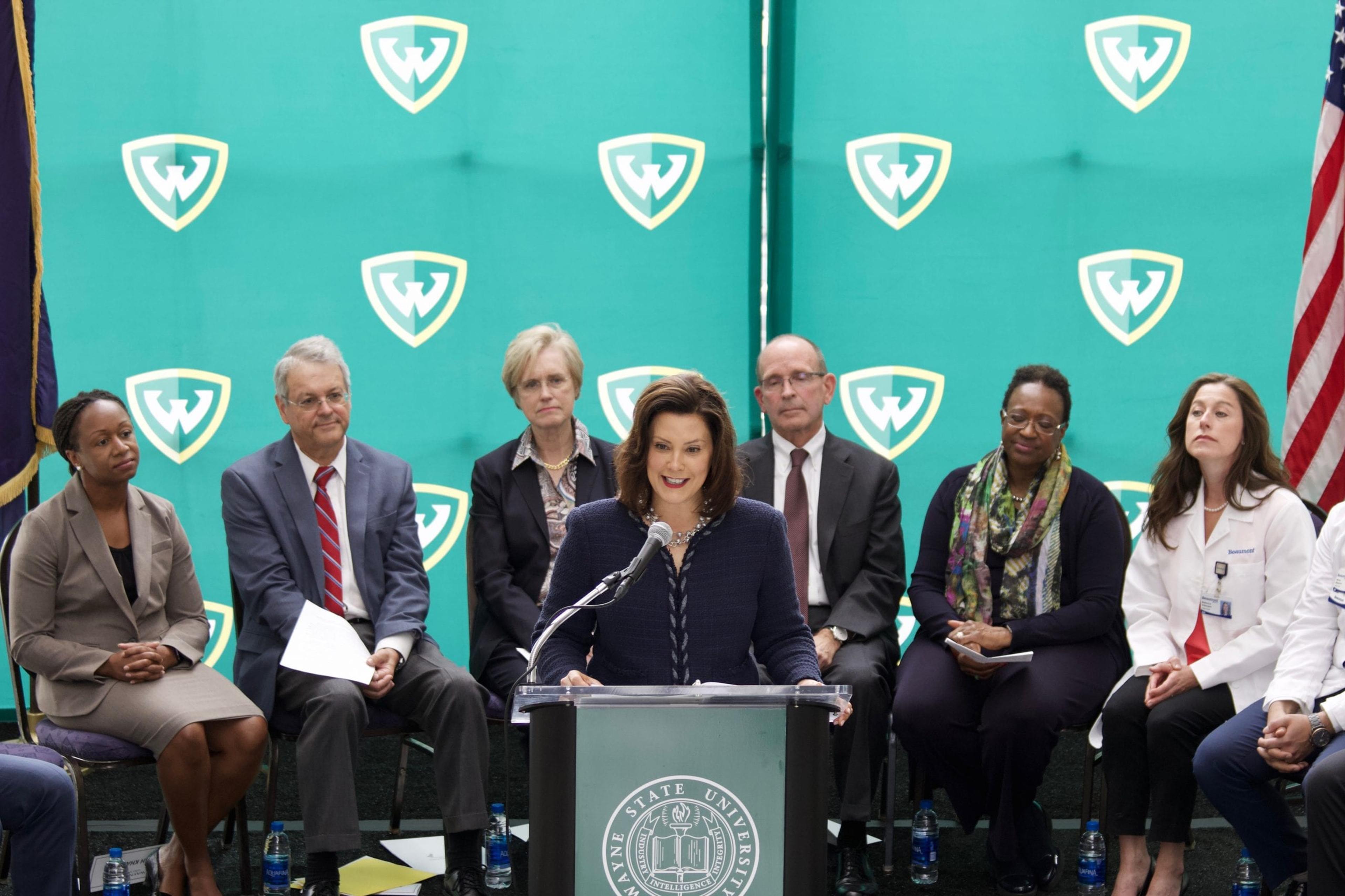 Governor Whitmer and Michigan Opioid Partnership Representatives