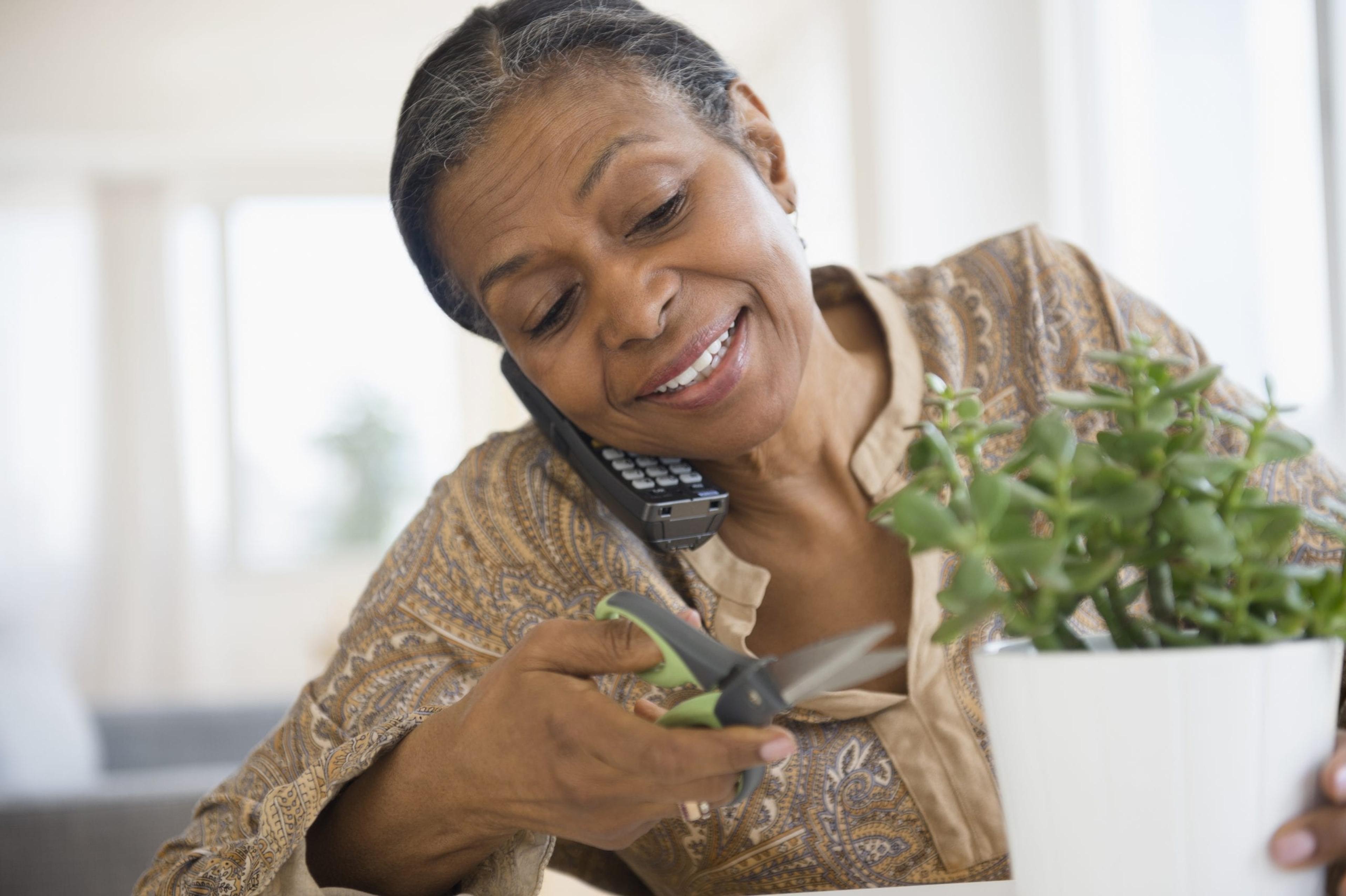 Senior Woman on Phone