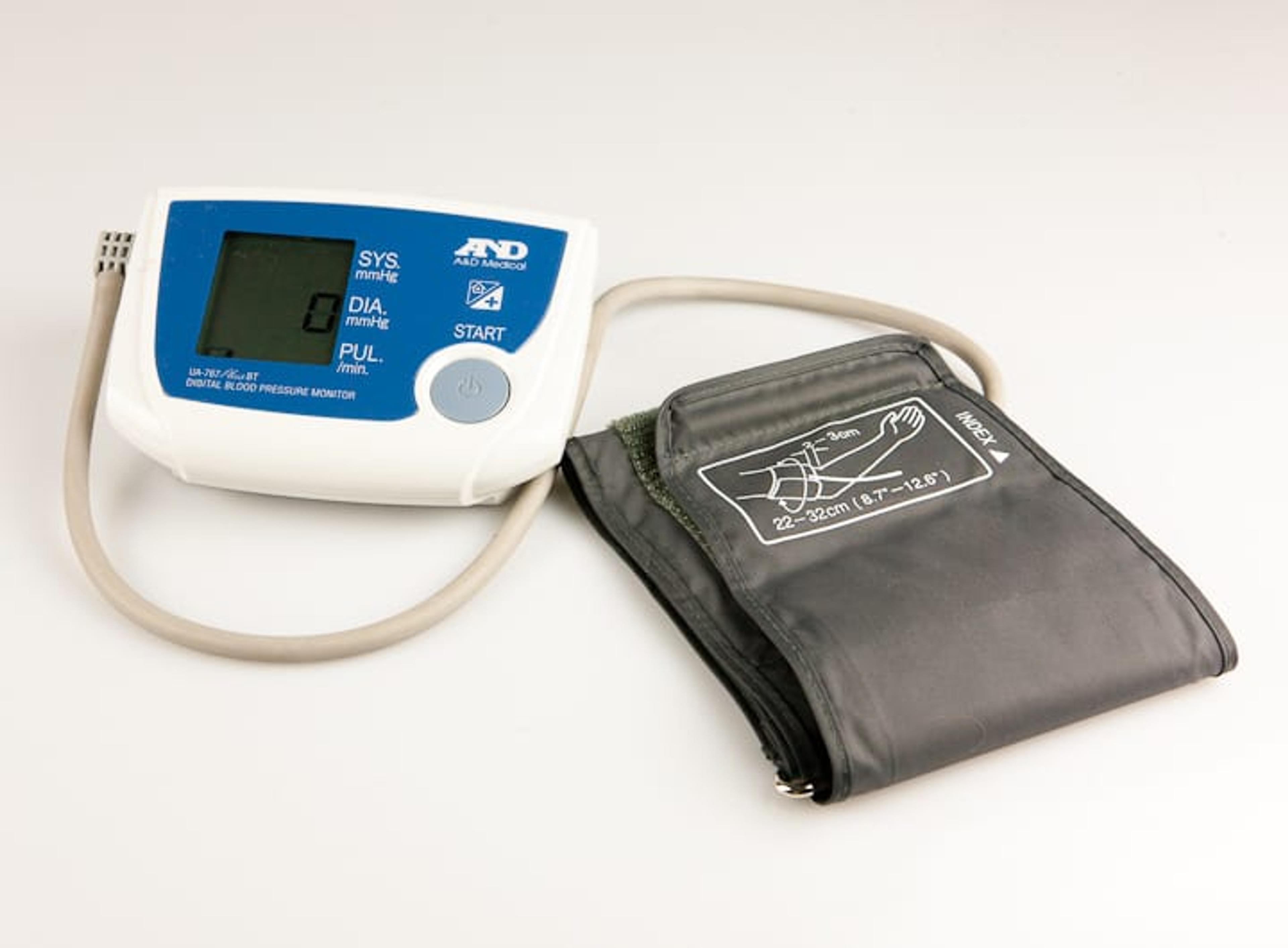 Image of a blood pressure monitor.