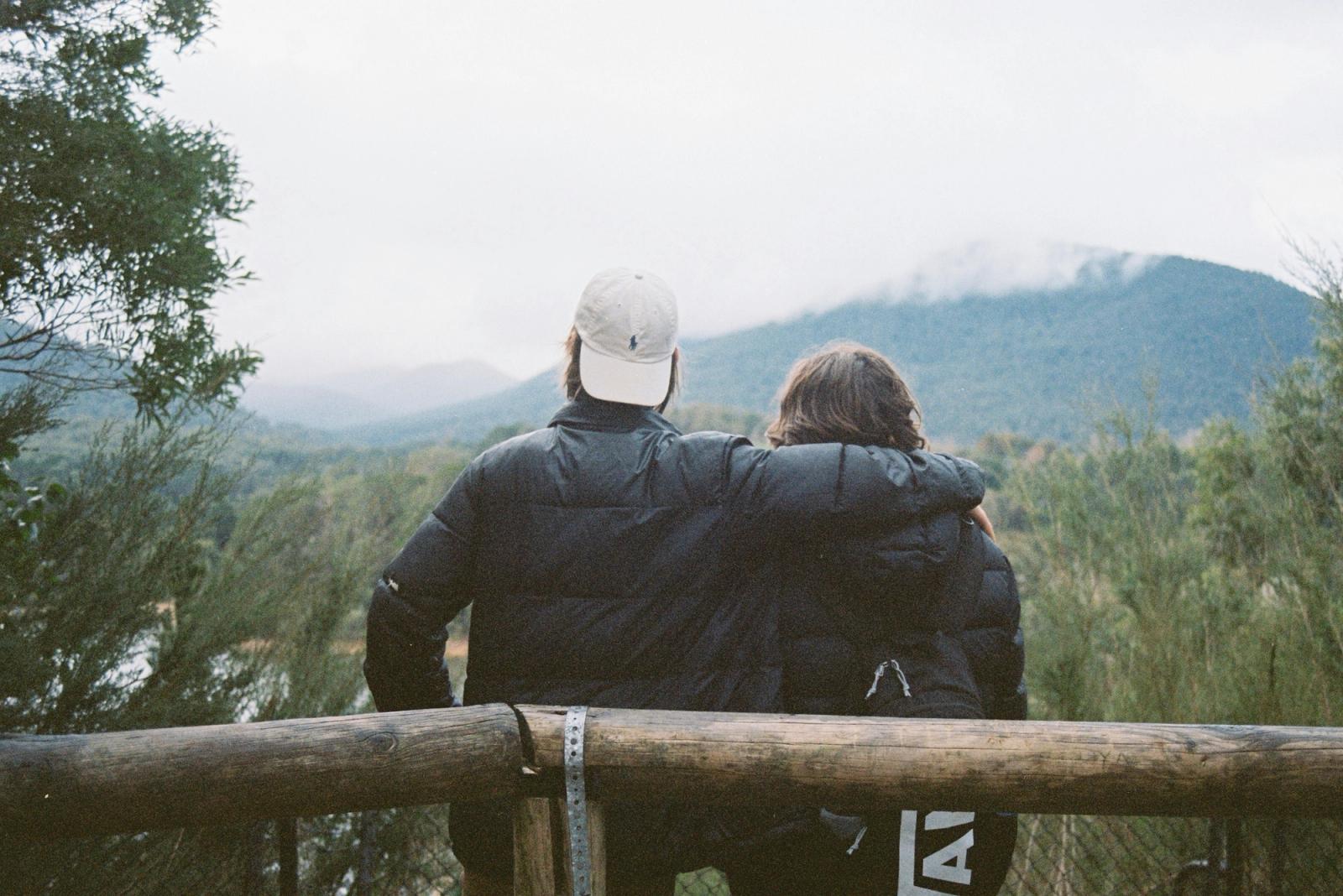 Arm around a friend