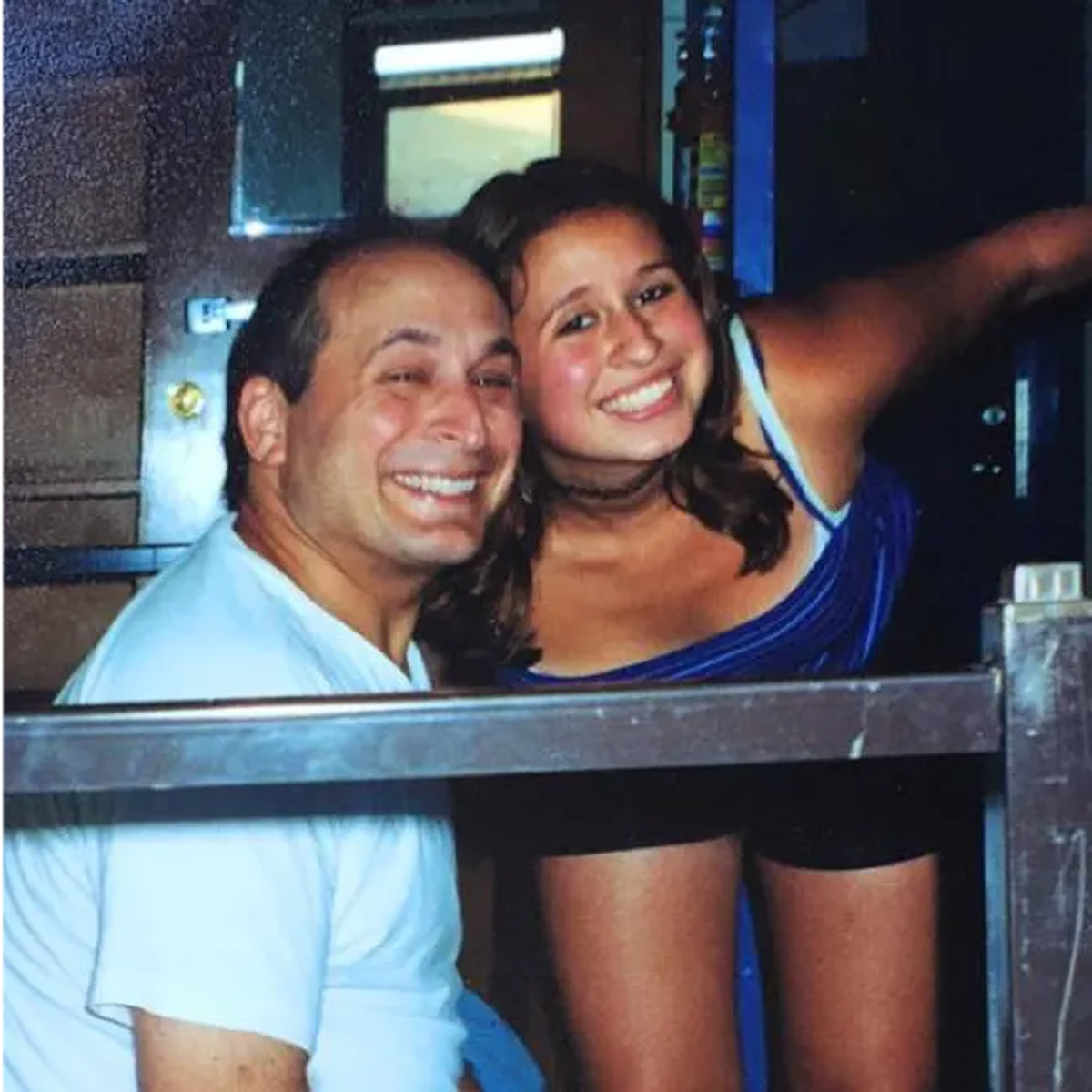 Photo of Ilana and her father