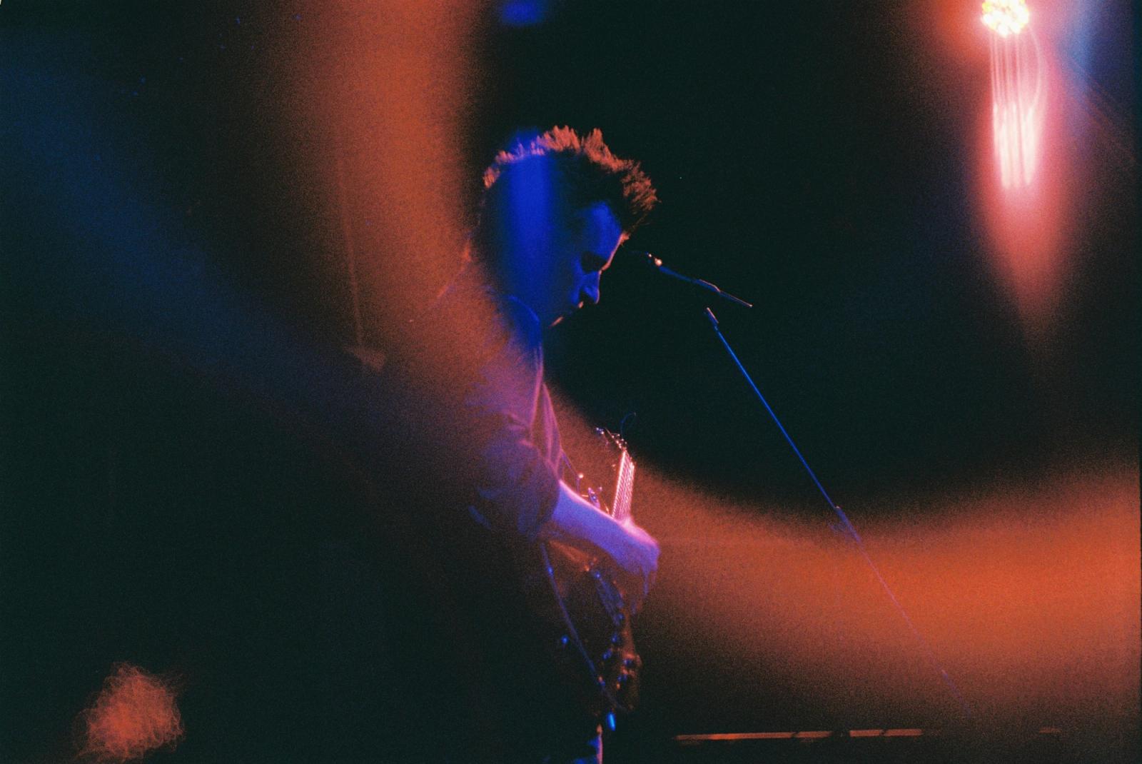 man playing guitar
