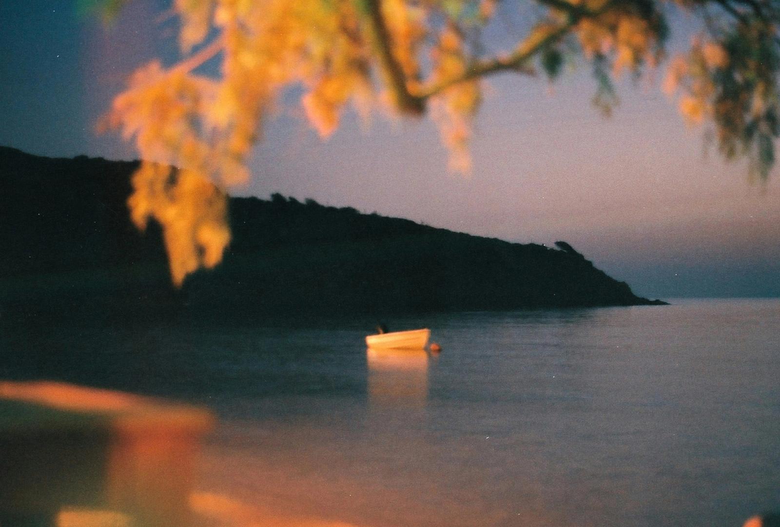 Lake at dusk