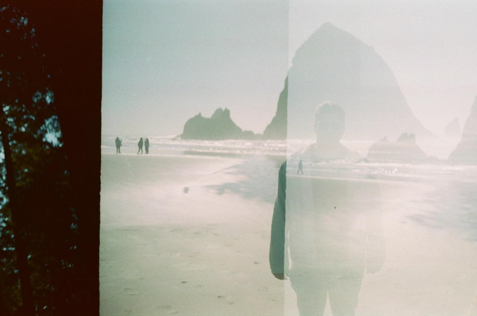 Walking on the beach