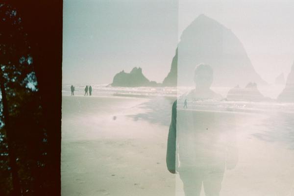 Walking on the beach
