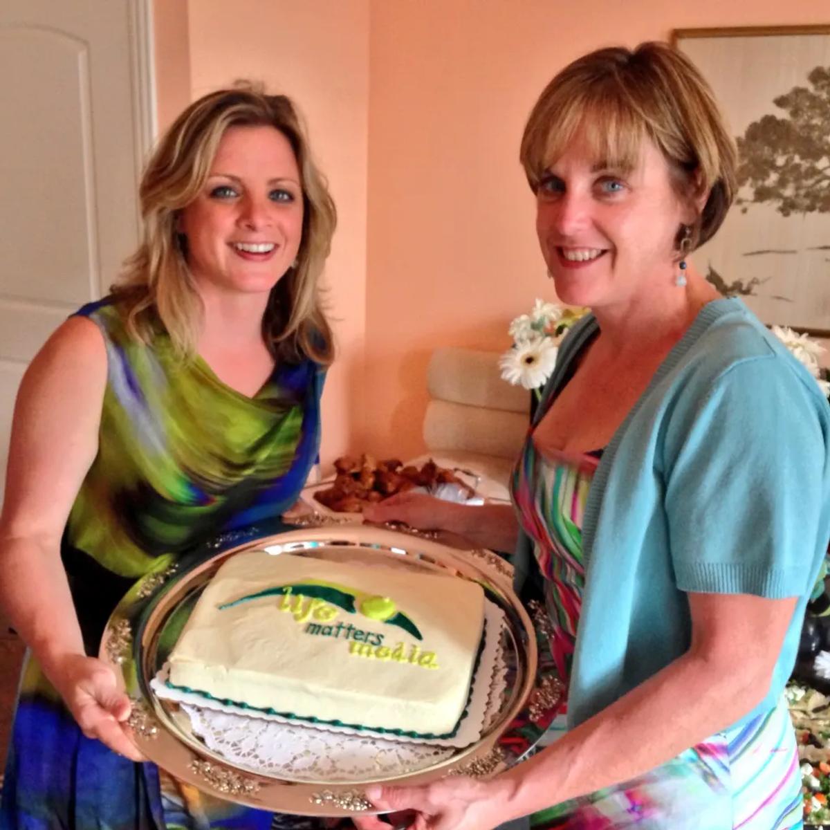 Randi Belisomo and Dr. Mary Mulcahy of Life Matters Media.