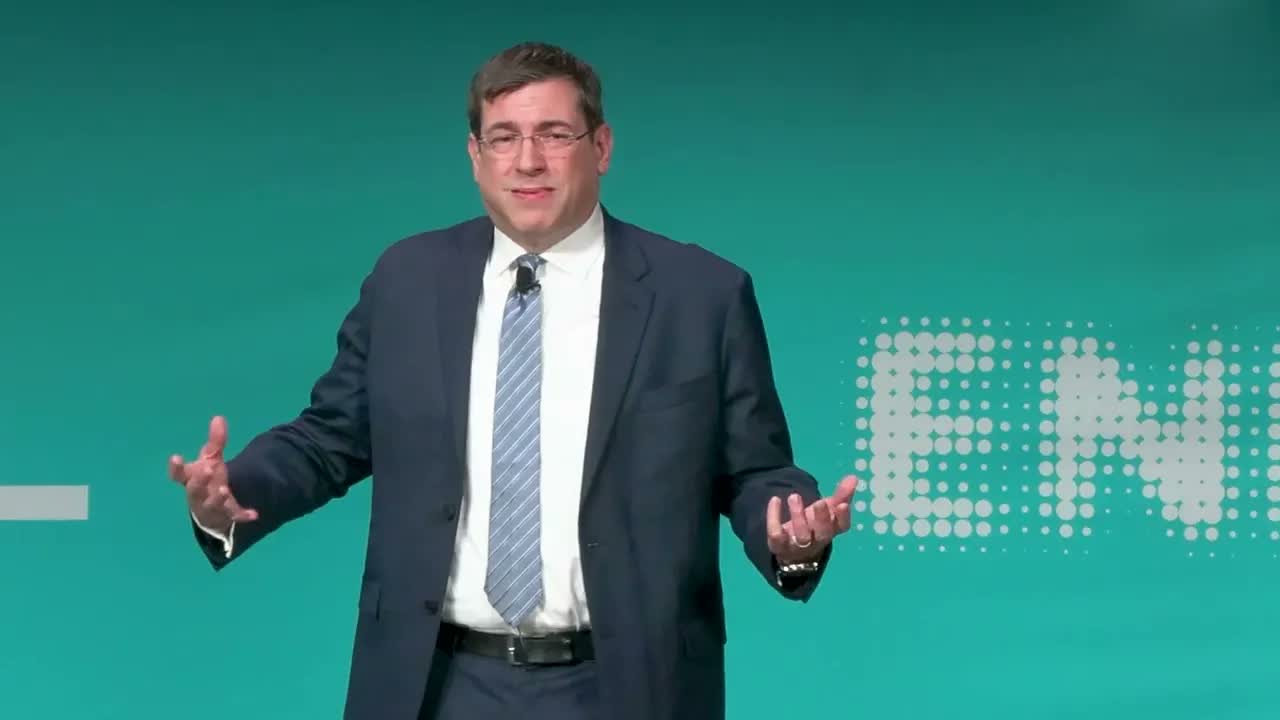 Stefan on stage