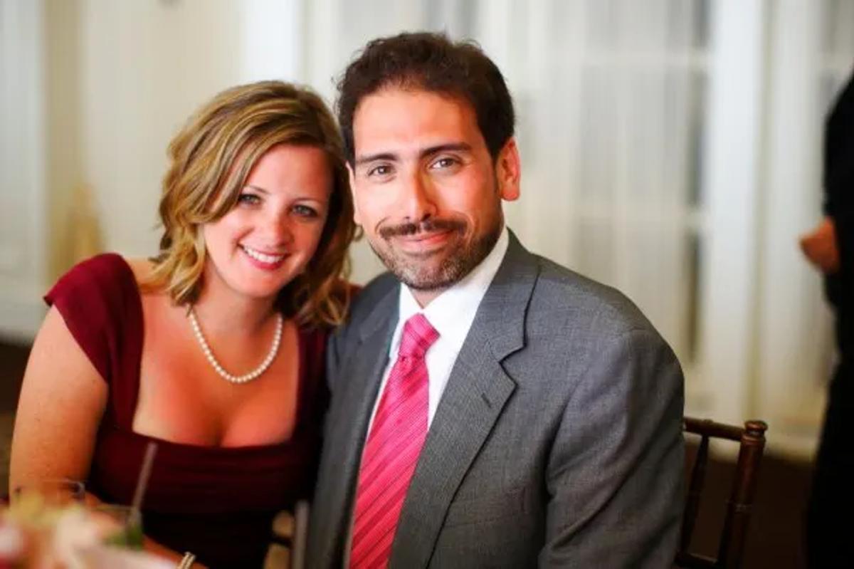 Randi Belisomo and her late husband, Carlos Hernandez Gomez.