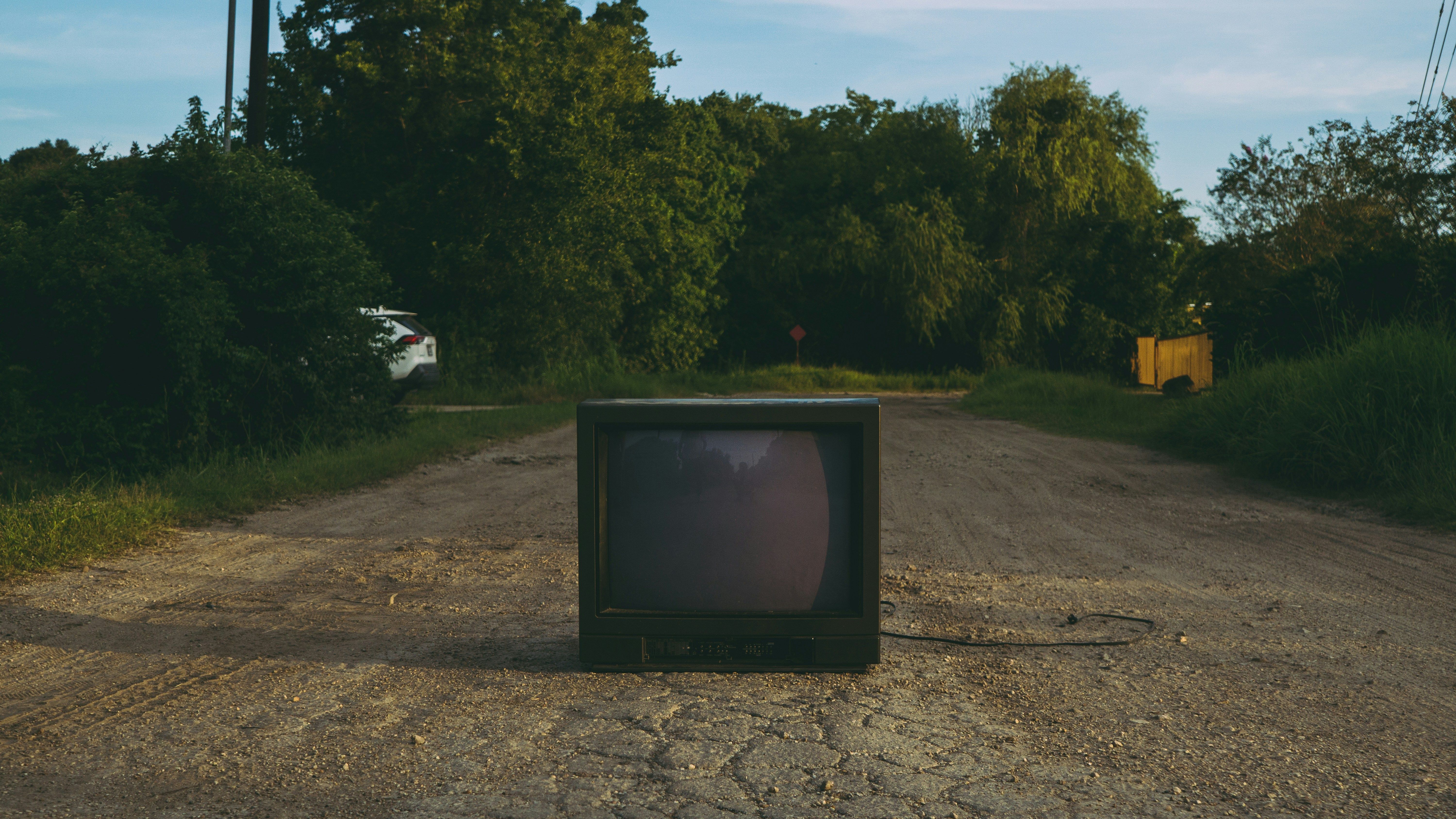 TV on floor