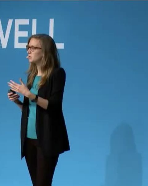 Rebecca on stage