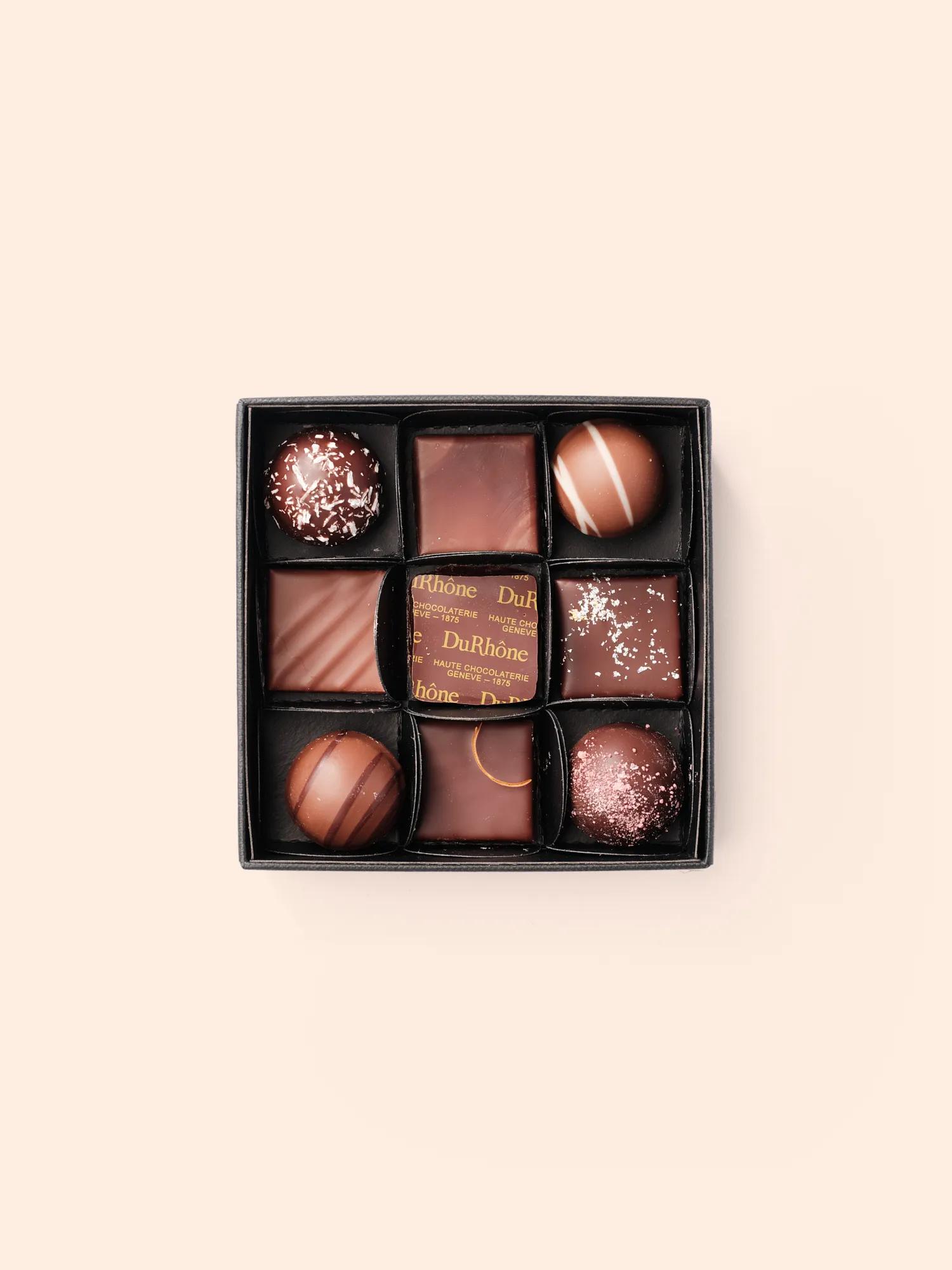 Bonbons & pralinés - Boîte 9 pièces
