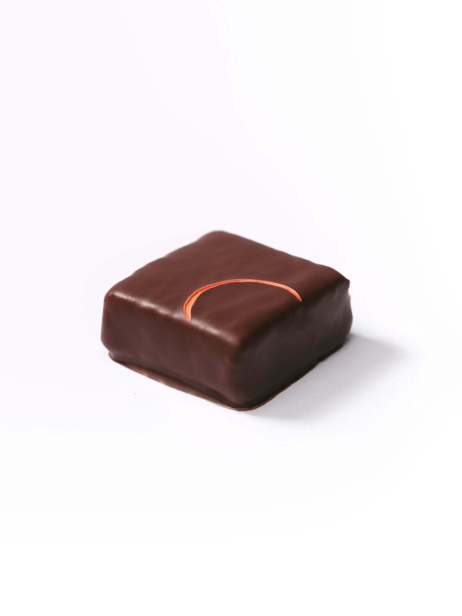 Massepain orange - Lait