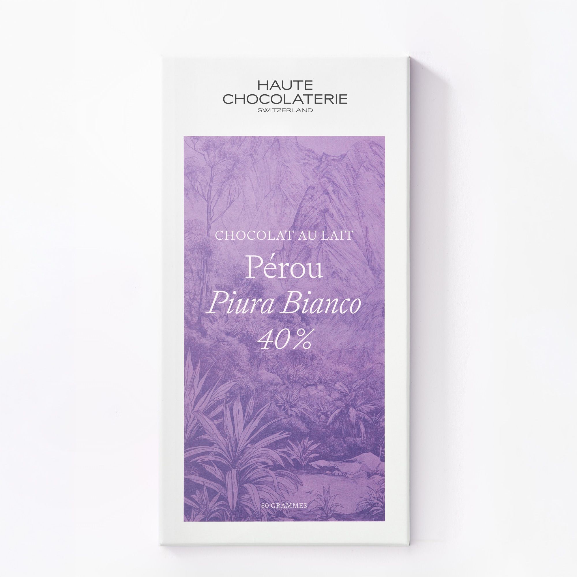 Bean-to-bar - Pérou Piura Bianco 40%
