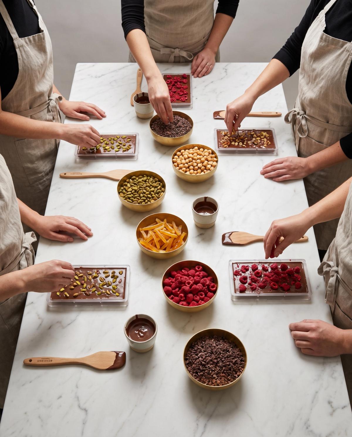 Atelier chocolatier: la tablette de vos rêves