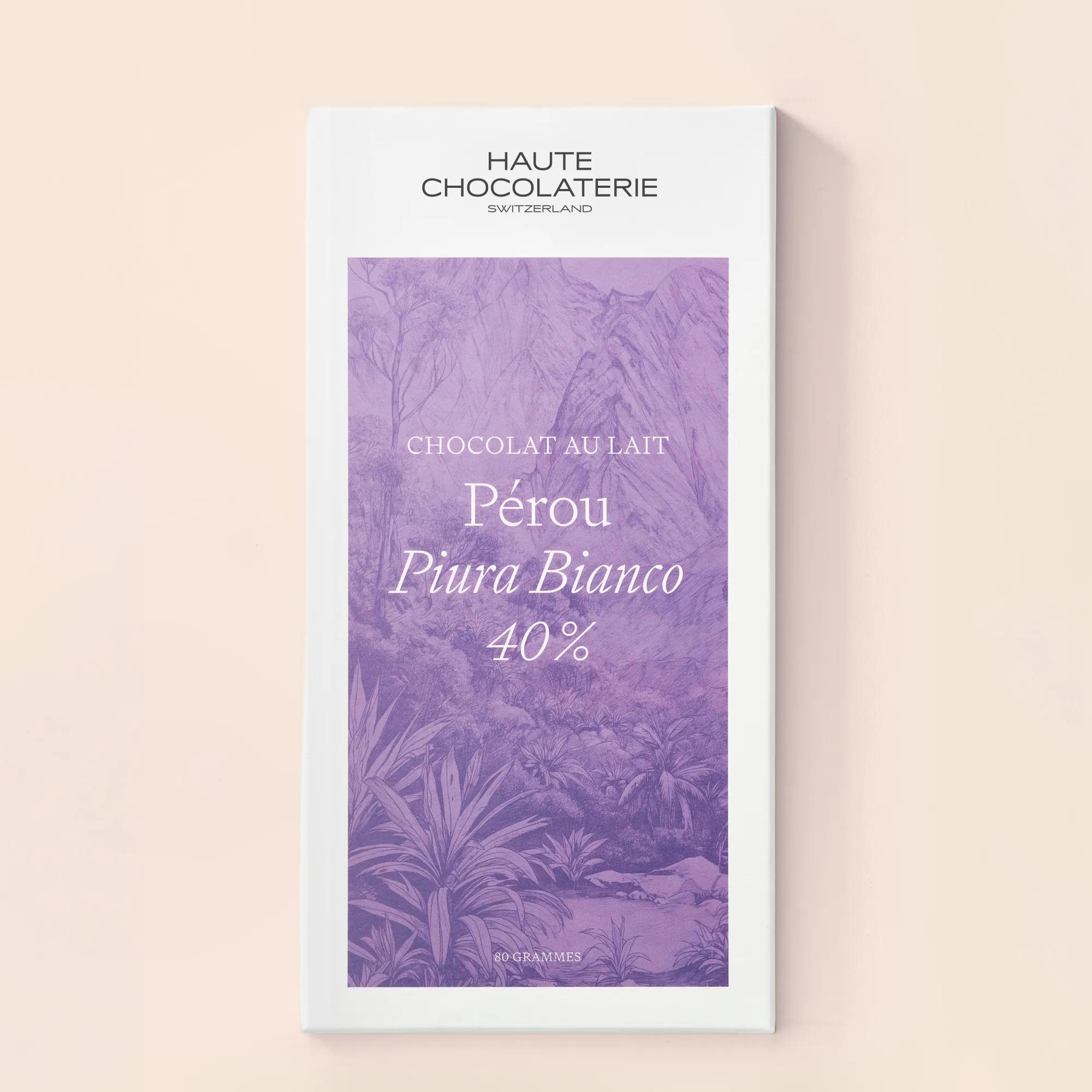 Bean-to-bar - Pérou Piura Bianco 40%